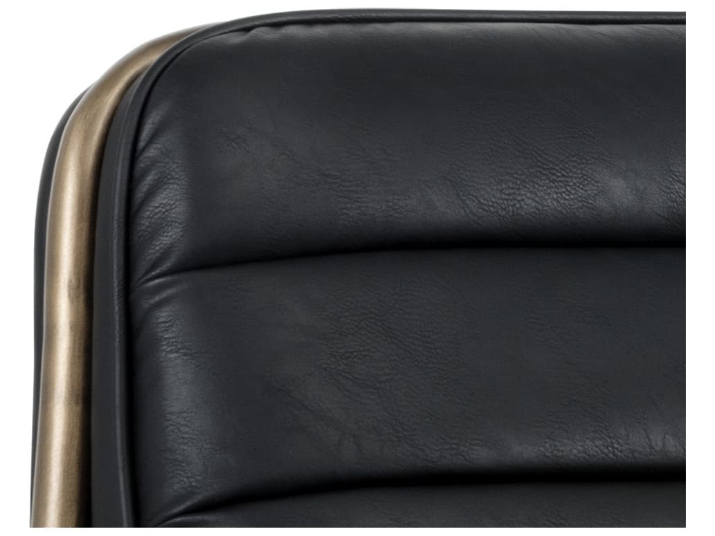 Sunpan Irongate Lincoln Black Accent Chair