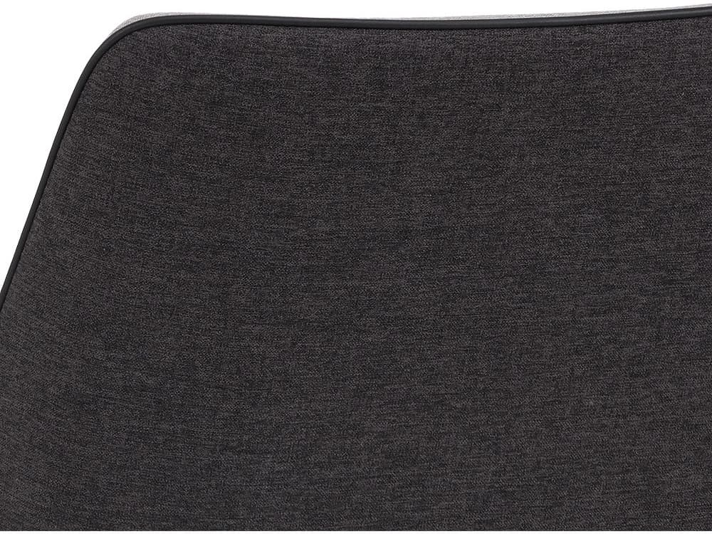 Sunpan Ikon Renee Gray Upholstered Arm Dining Chair