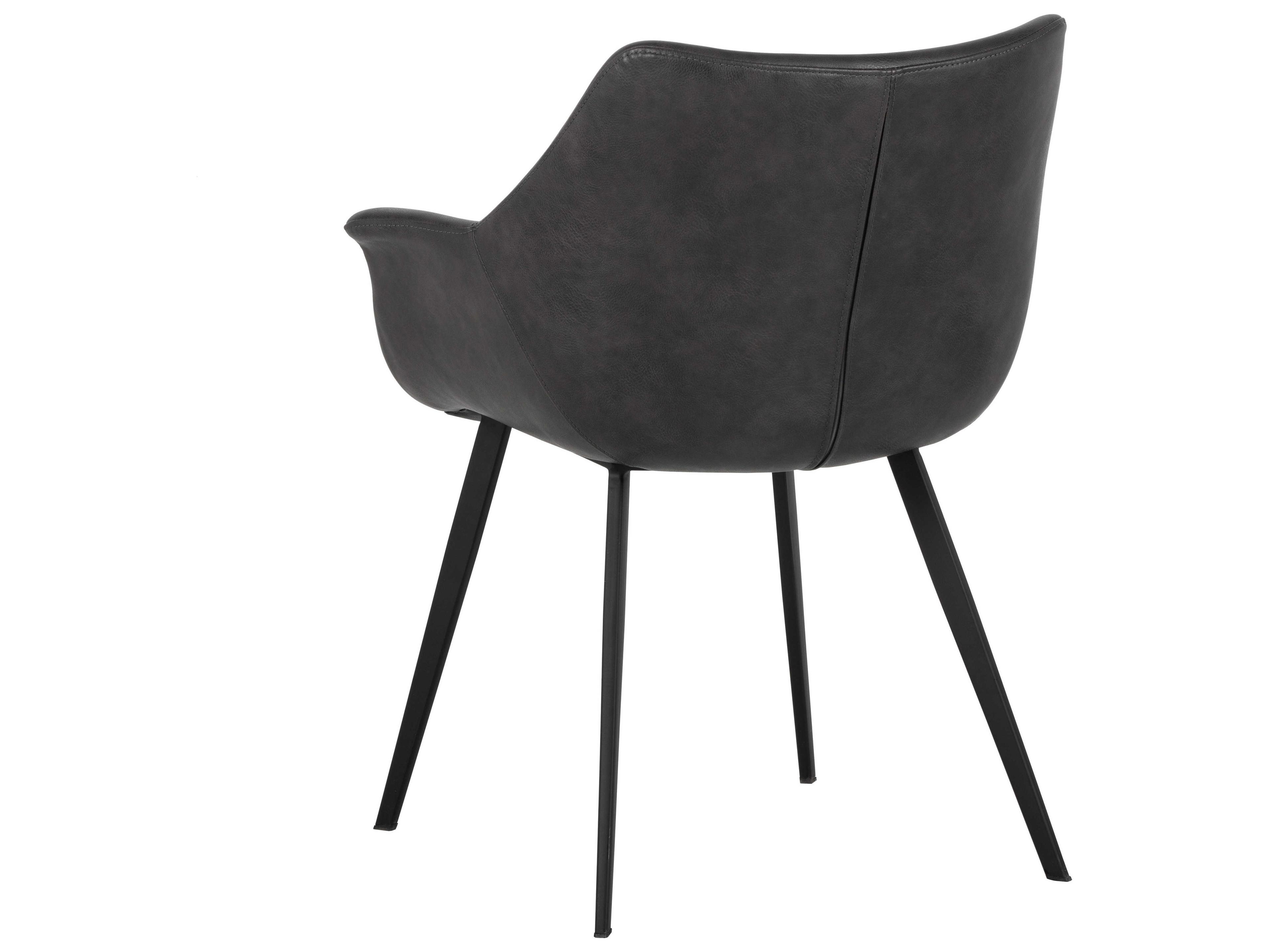 Sunpan Junction Mason Gray Arm Dining Chair