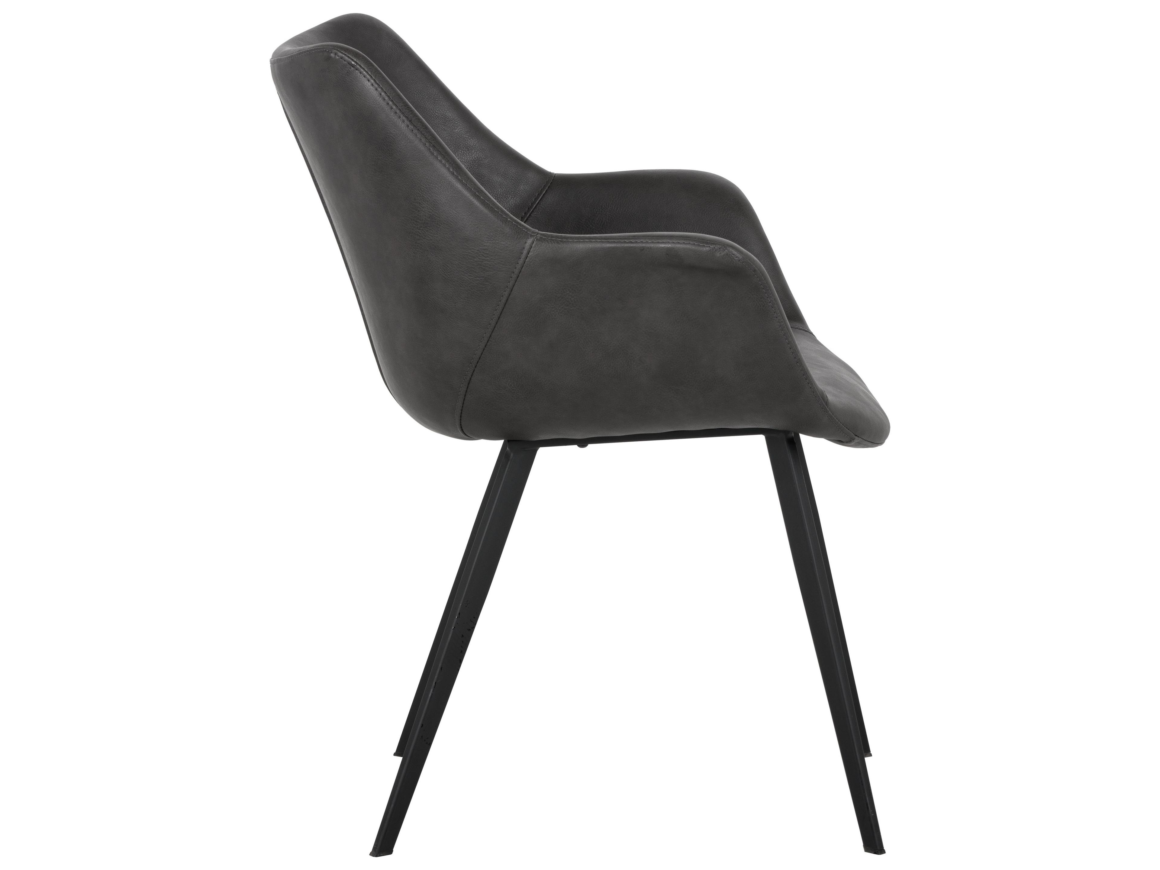 Sunpan Junction Mason Gray Arm Dining Chair