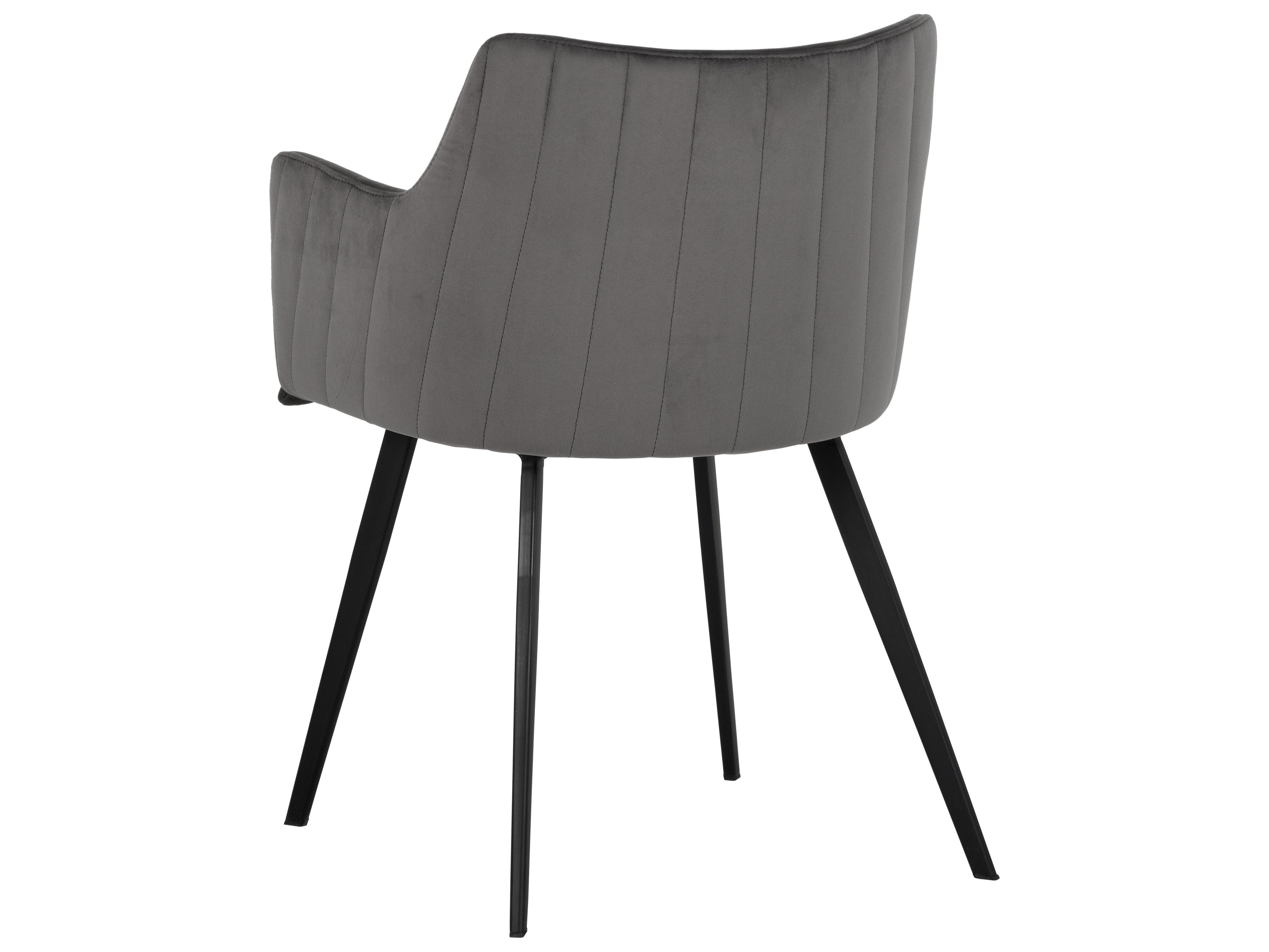 Sunpan Junction Griffin Gray Arm Dining Chair