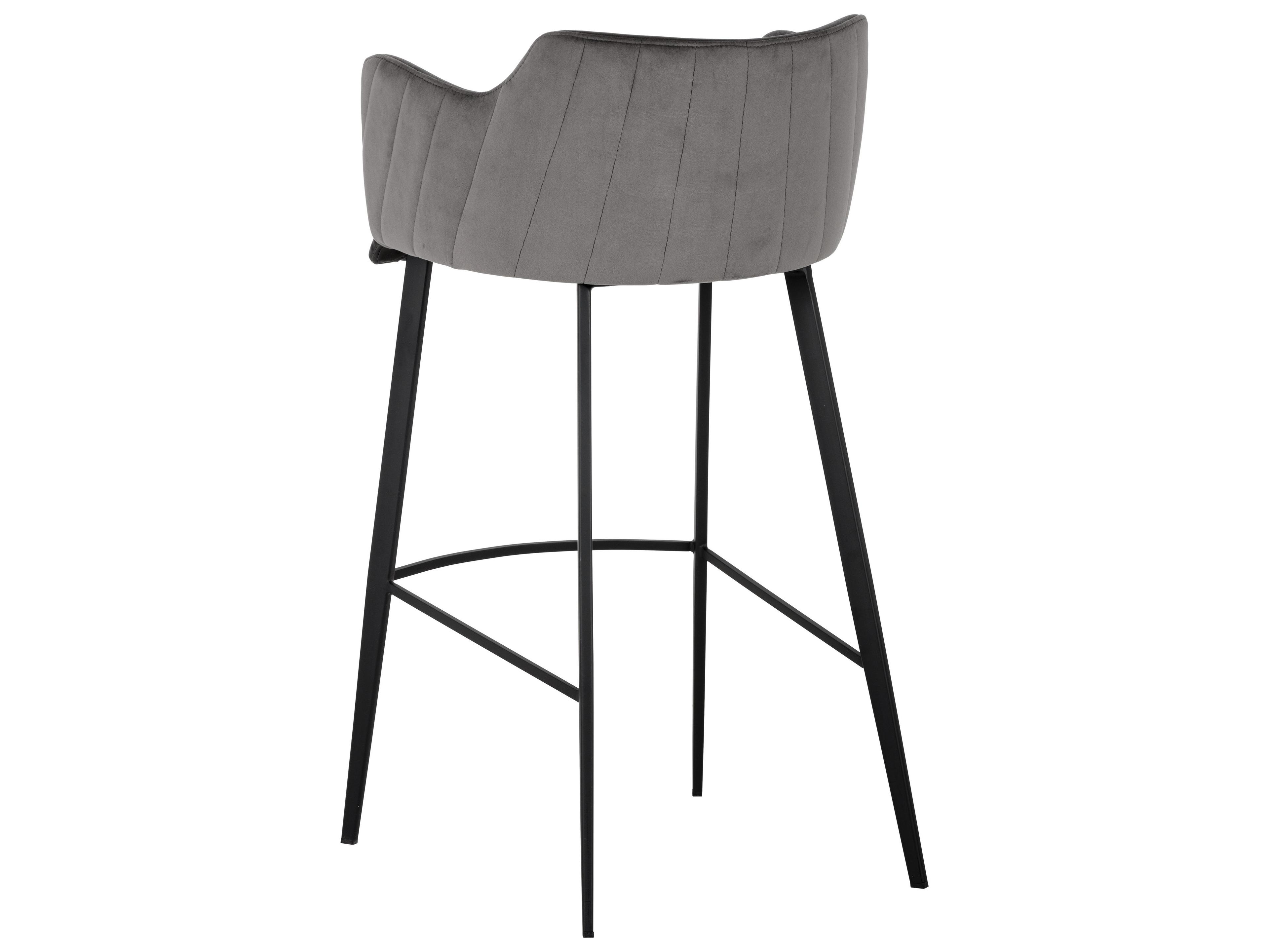 Sunpan Junction Griffin Grey Black Bar Stool
