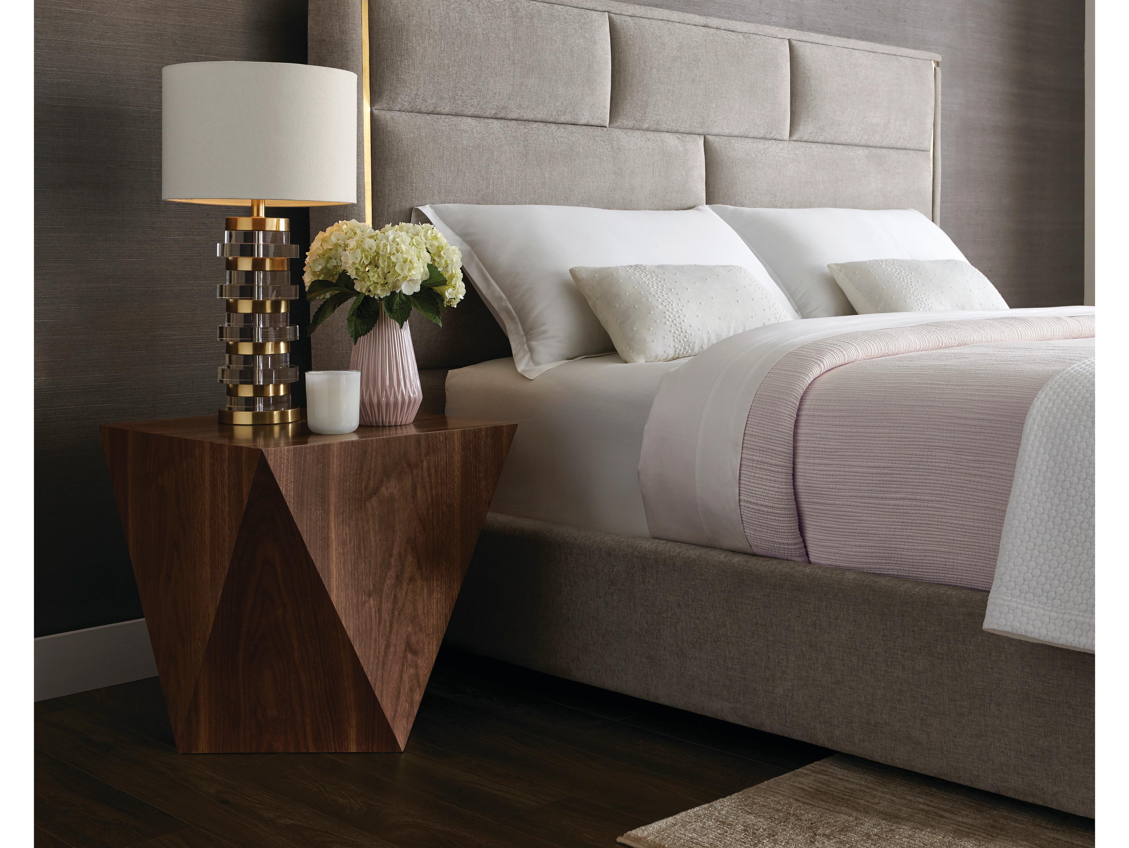 Sunpan Ikon Timmons Square Wood Brown End Table