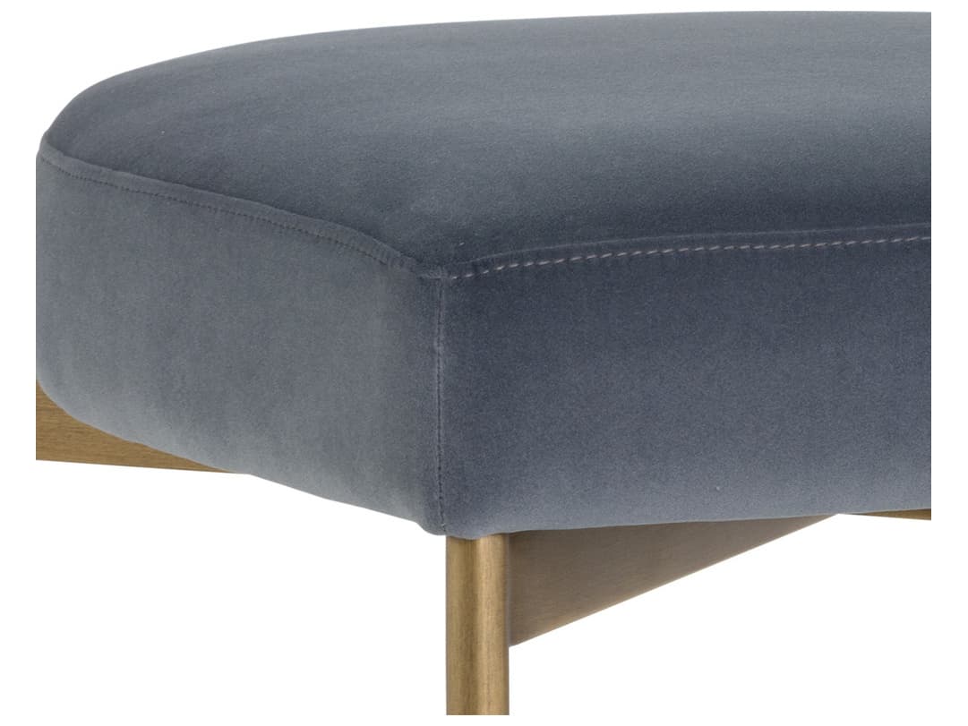 Sunpan Zenn Seneca Dining Chair Velvet Slate