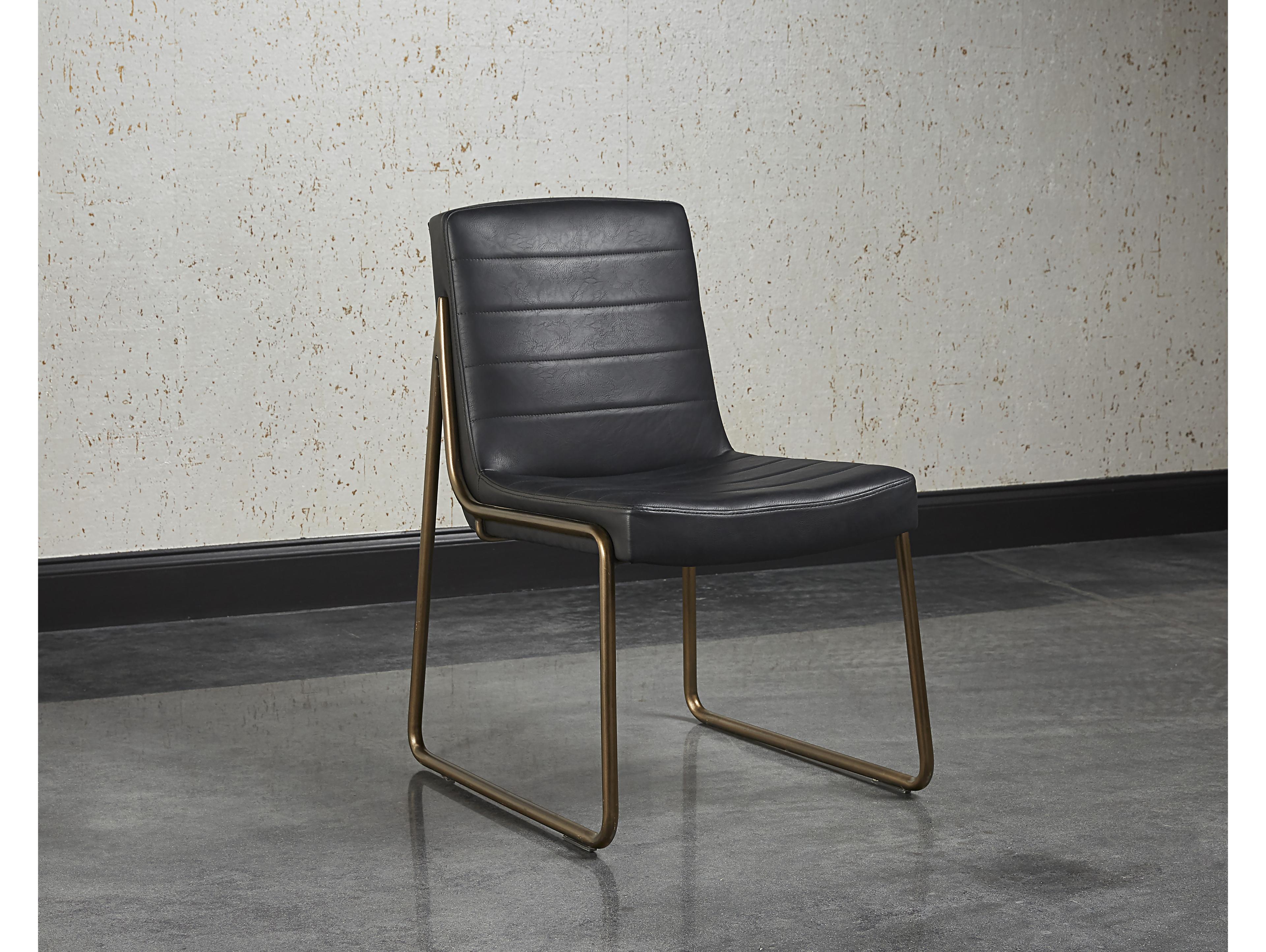 Sunpan Irongate Anton Dining Chair Vintage Black