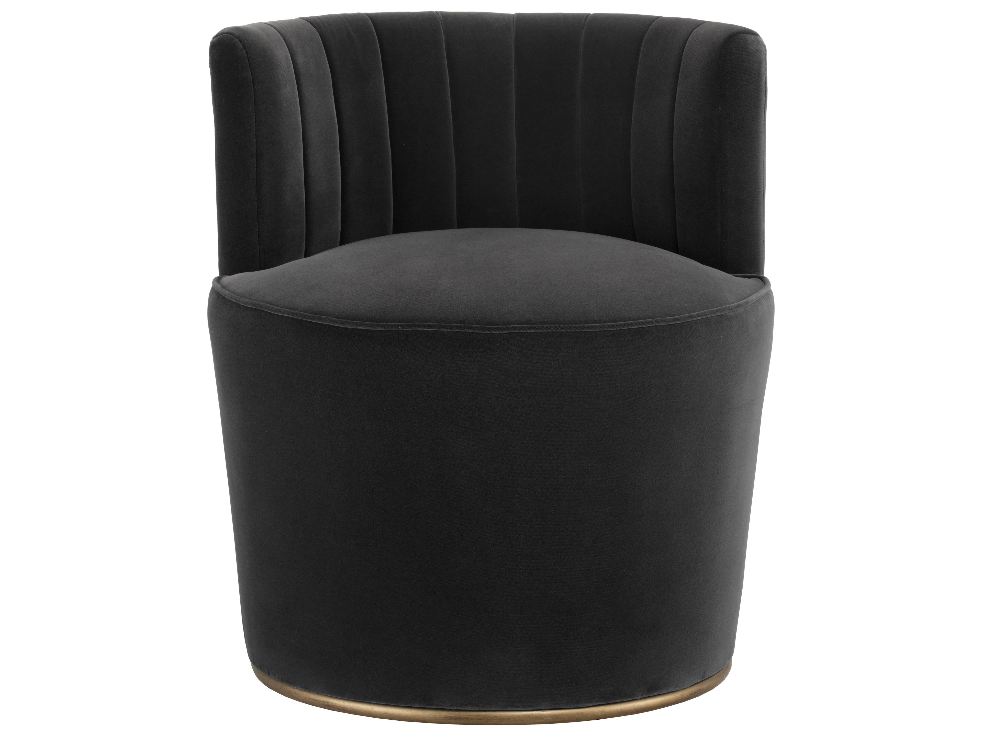 Sunpan Mixt August Gray Fabric Accent Chair