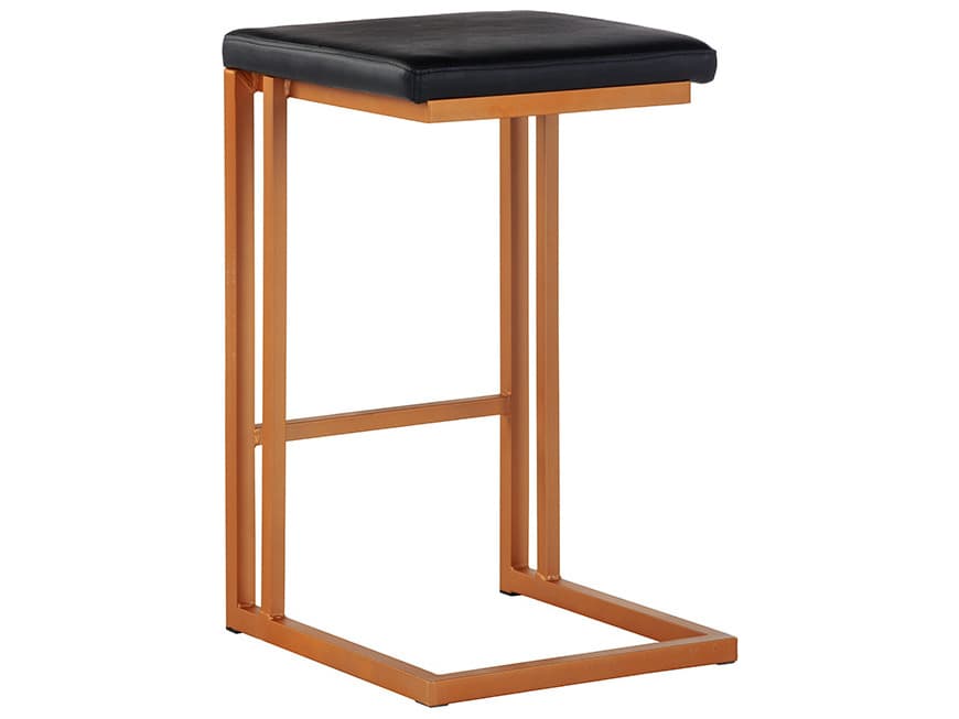 Sunpan Urban Unity 16" Boone Counter Stool Champagne Gold Onyx