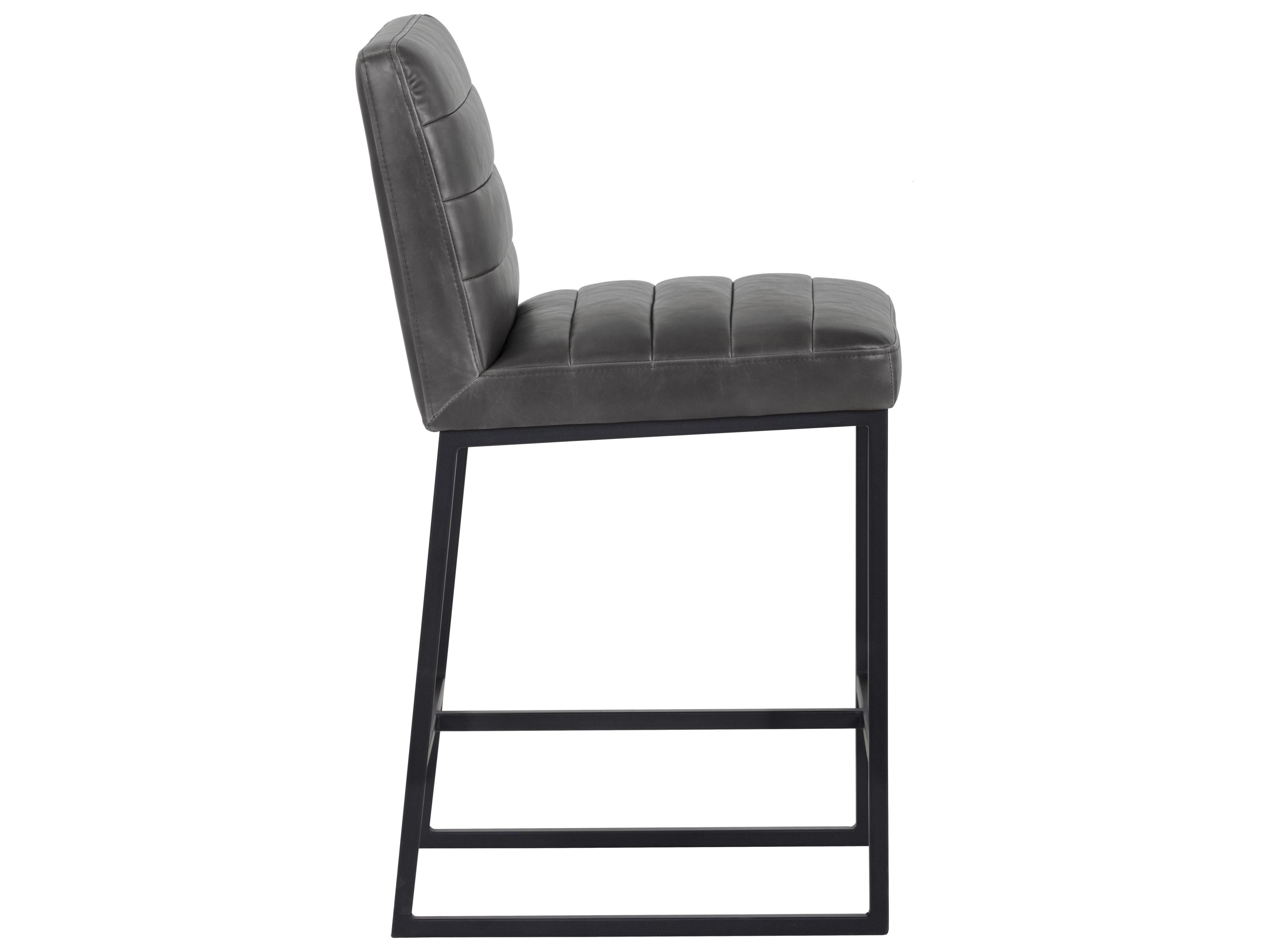 Sunpan Spyros Counter Stool in Overcast Grey