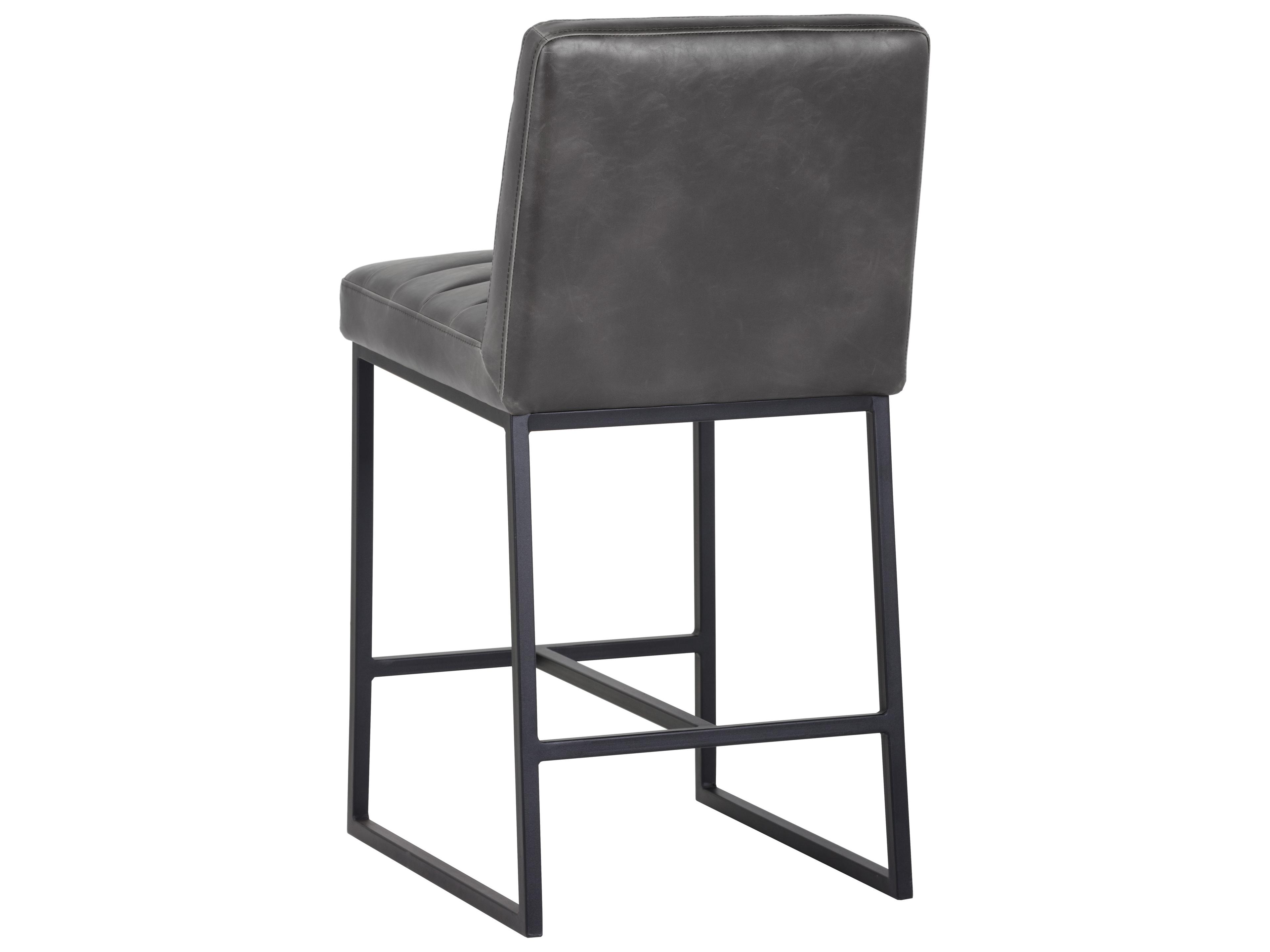 Sunpan Spyros Counter Stool in Overcast Grey