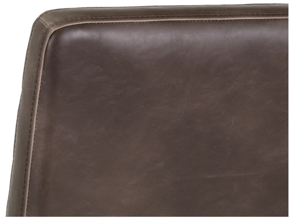 Sunpan 5west Spyros Havana Dark Brown Black Counter Stool