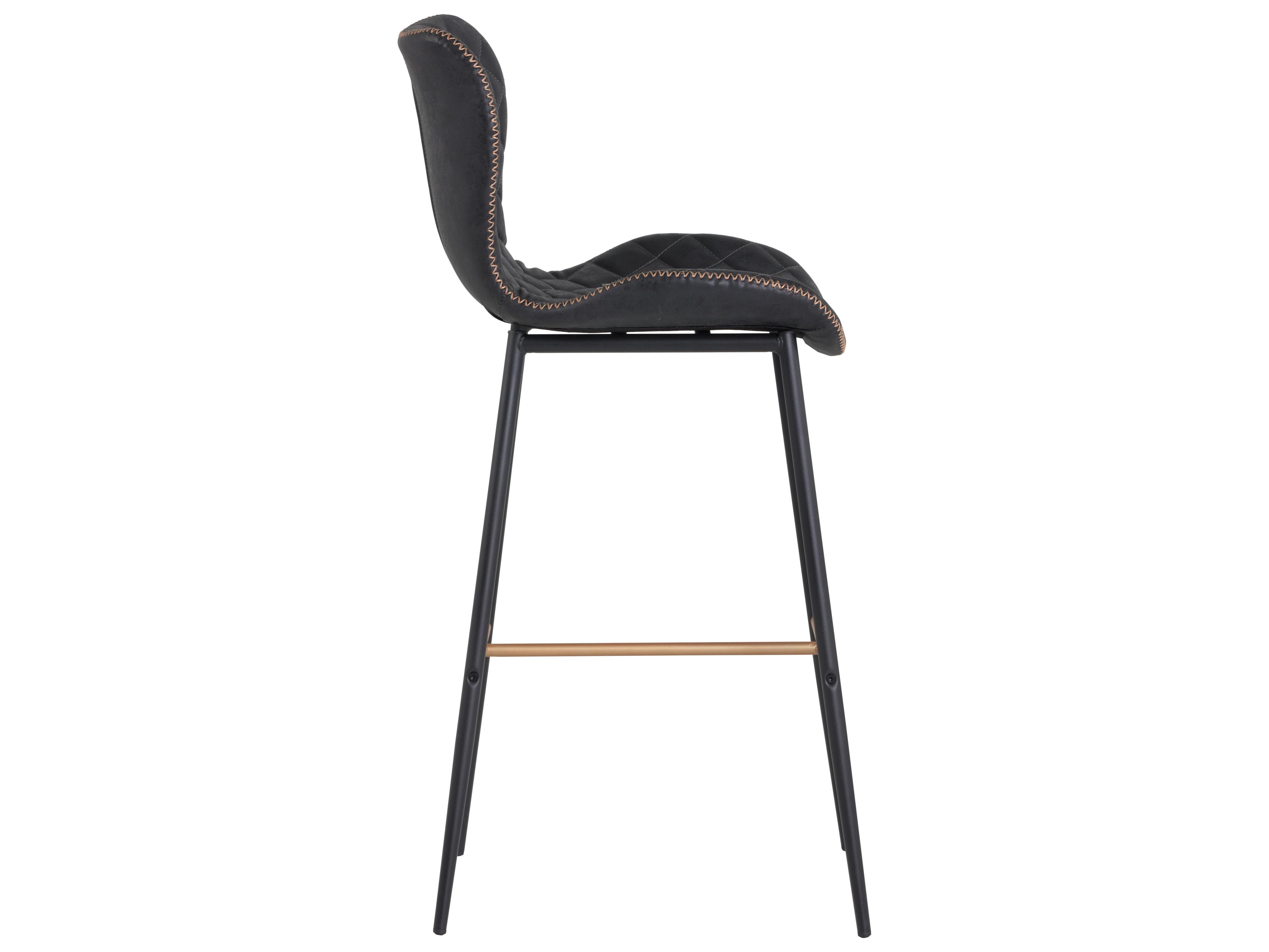Sunpan Urban Unity 19" Lyla Barstool Antique Black