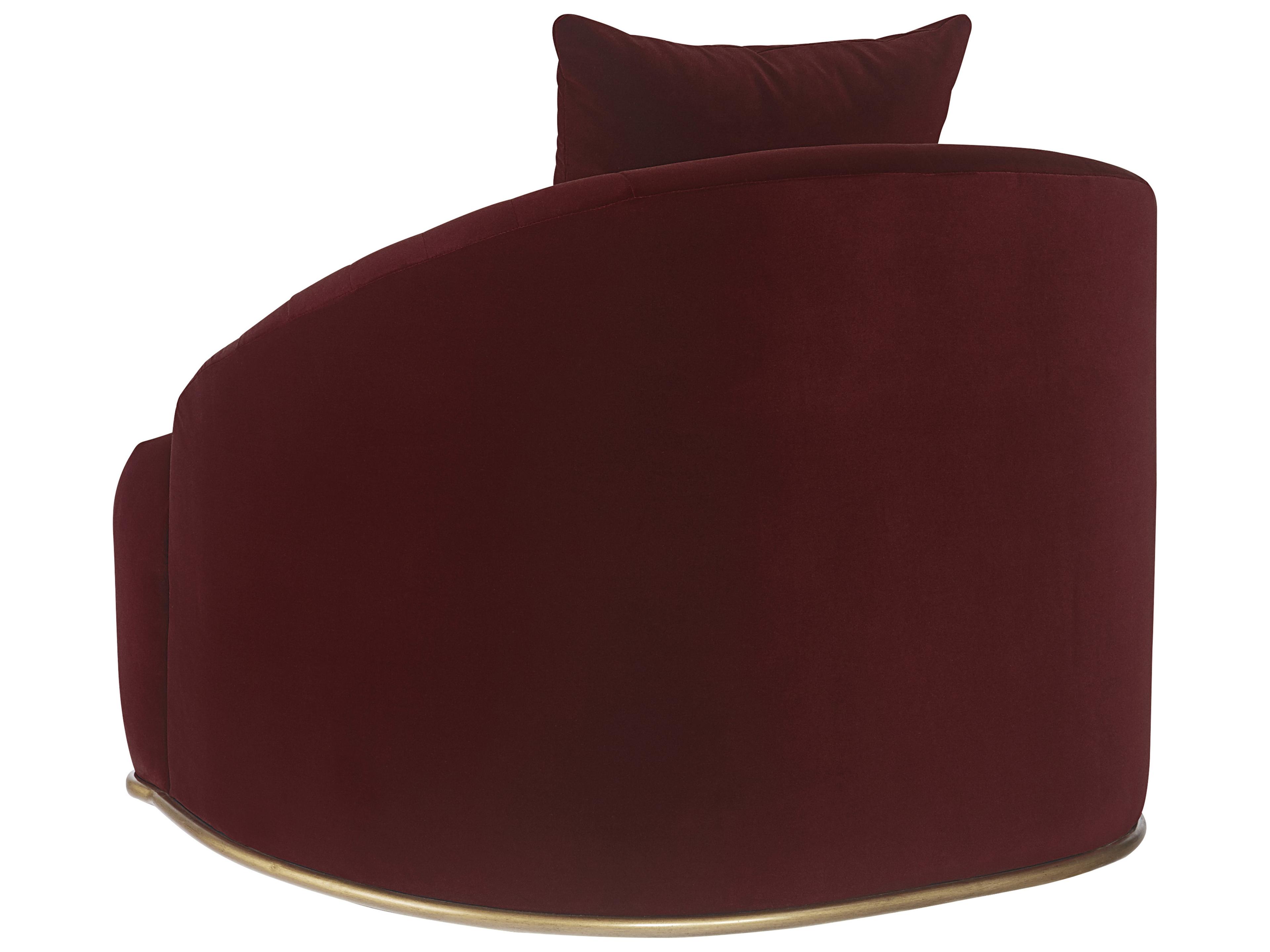 Sunpan Mixt Astrid Red Fabric Accent Chair