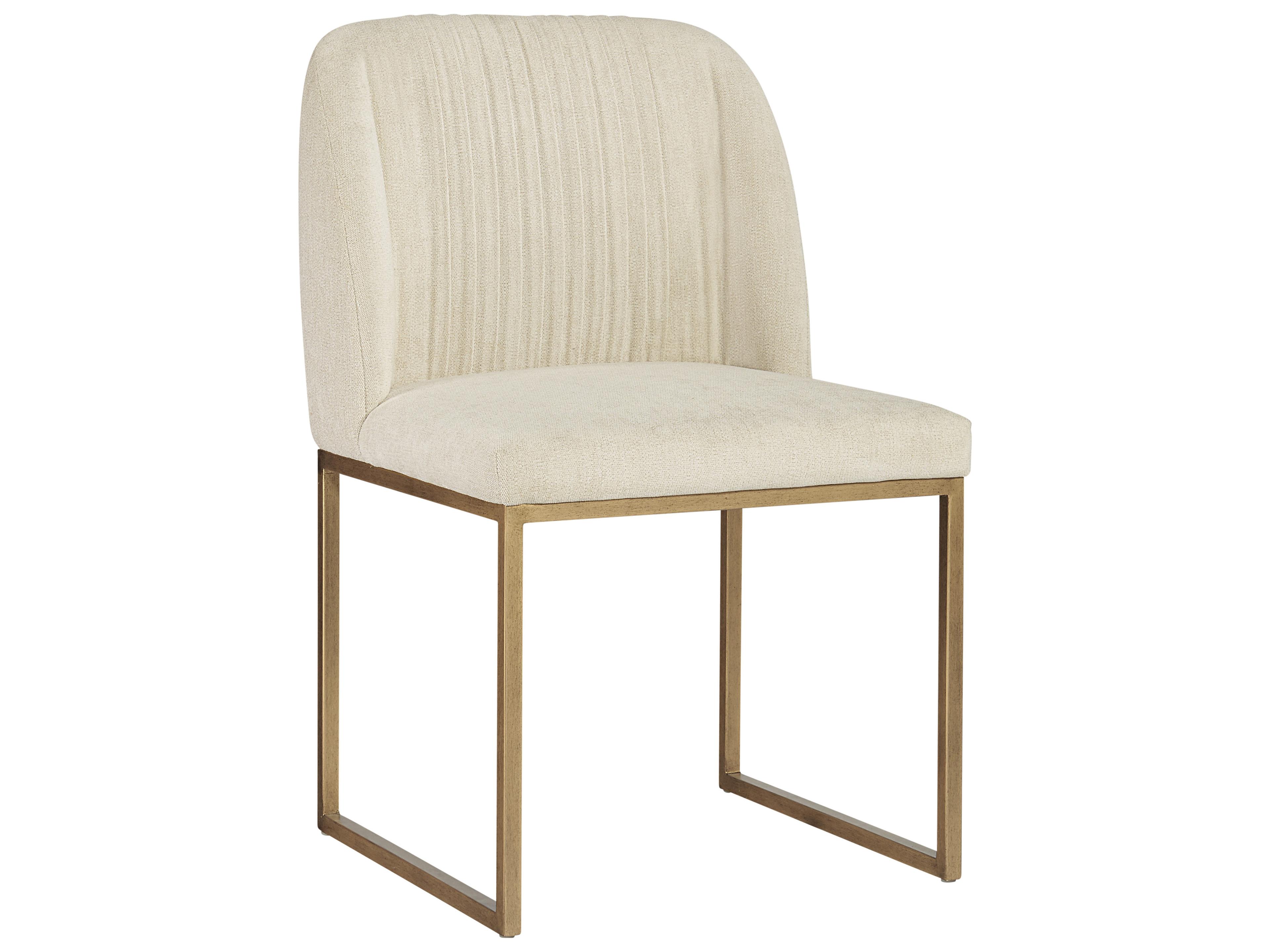 Sunpan Mixt Nevin Dining Chair Polo Club Muslin