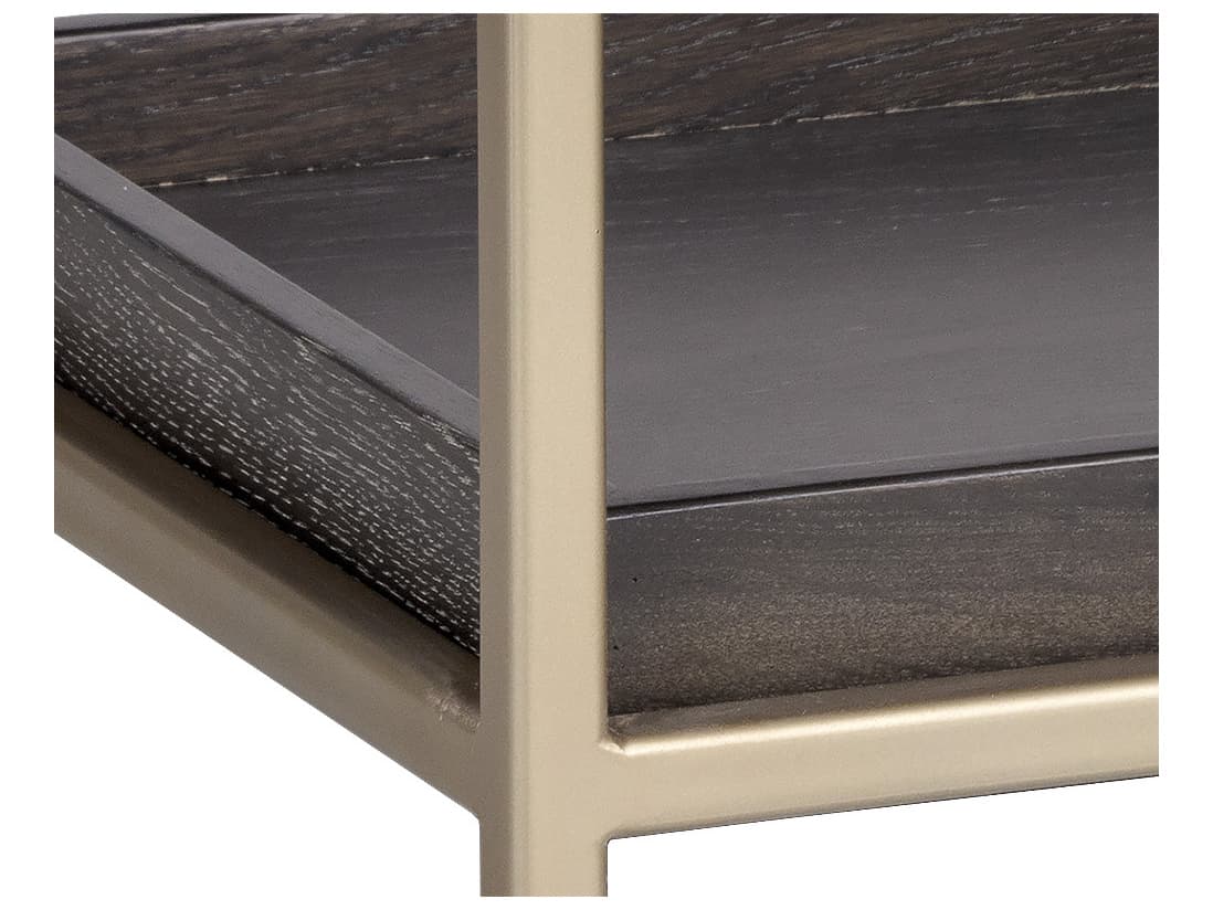 Sunpan Artezia Rebel 1-Drawer Gray Oak Wood Nightstand