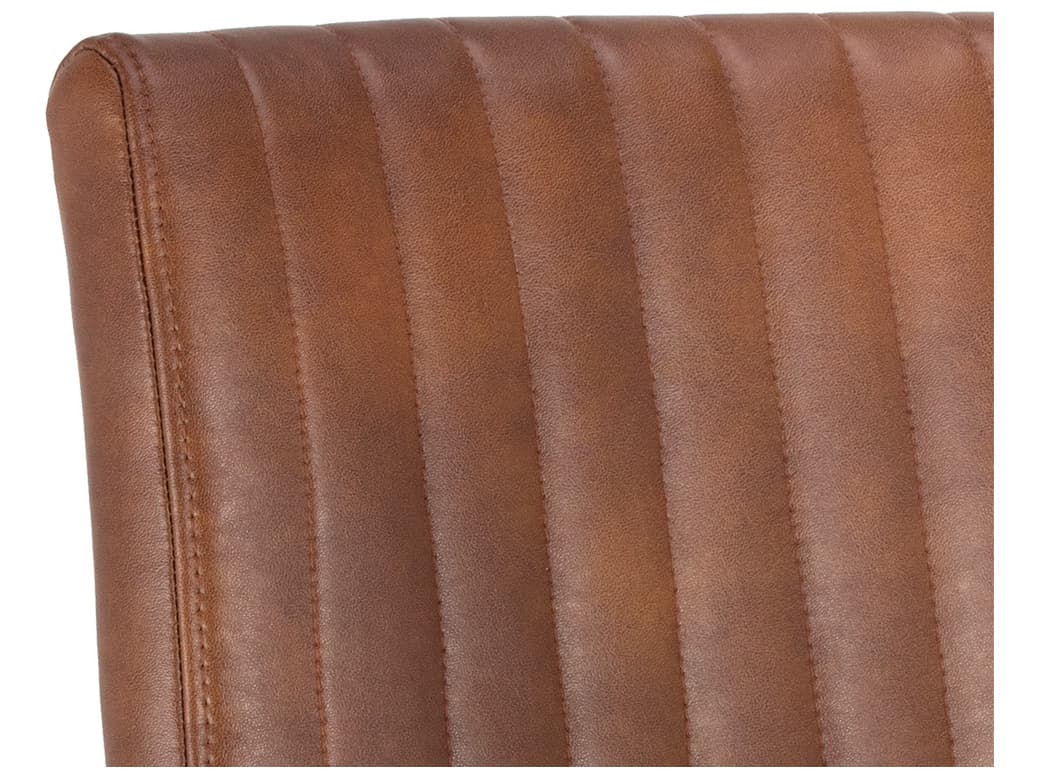 Sunpan Ikon Homer Brown Arm Dining Chair