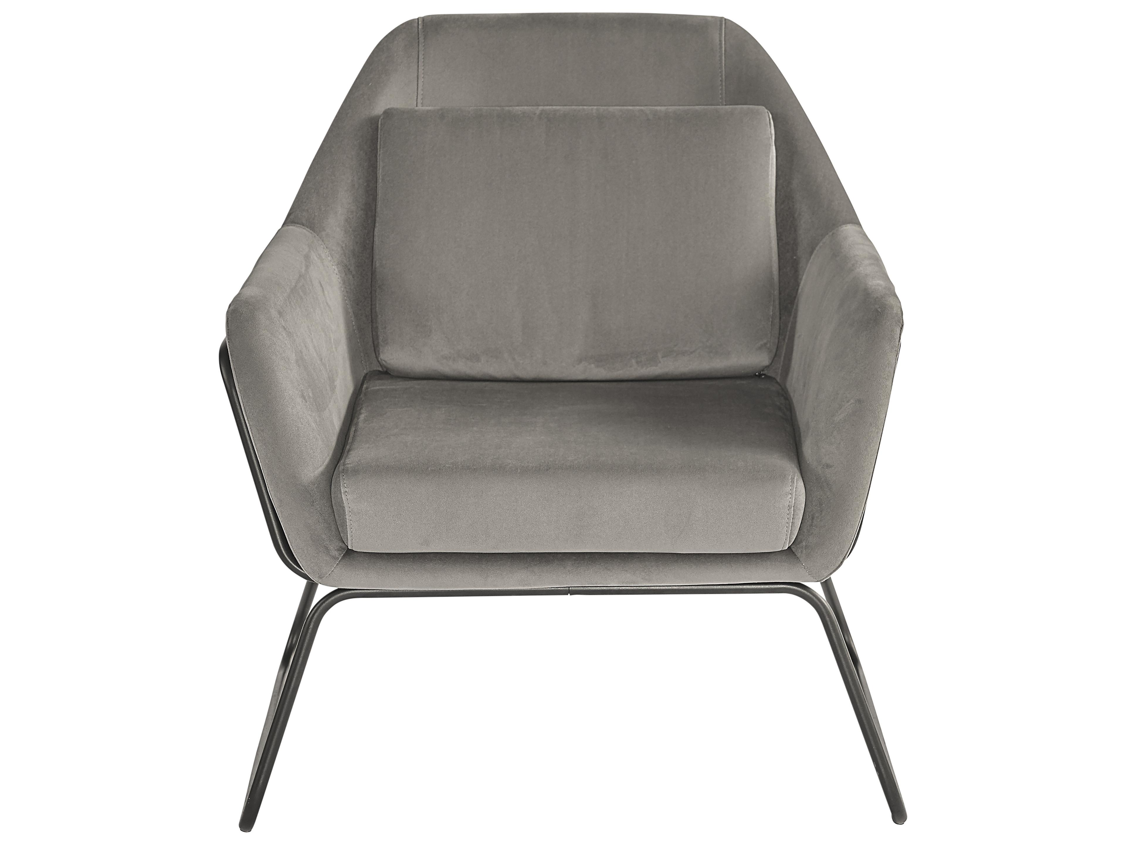 Sunpan Urban Unity Watts Gray Fabric Accent Chair