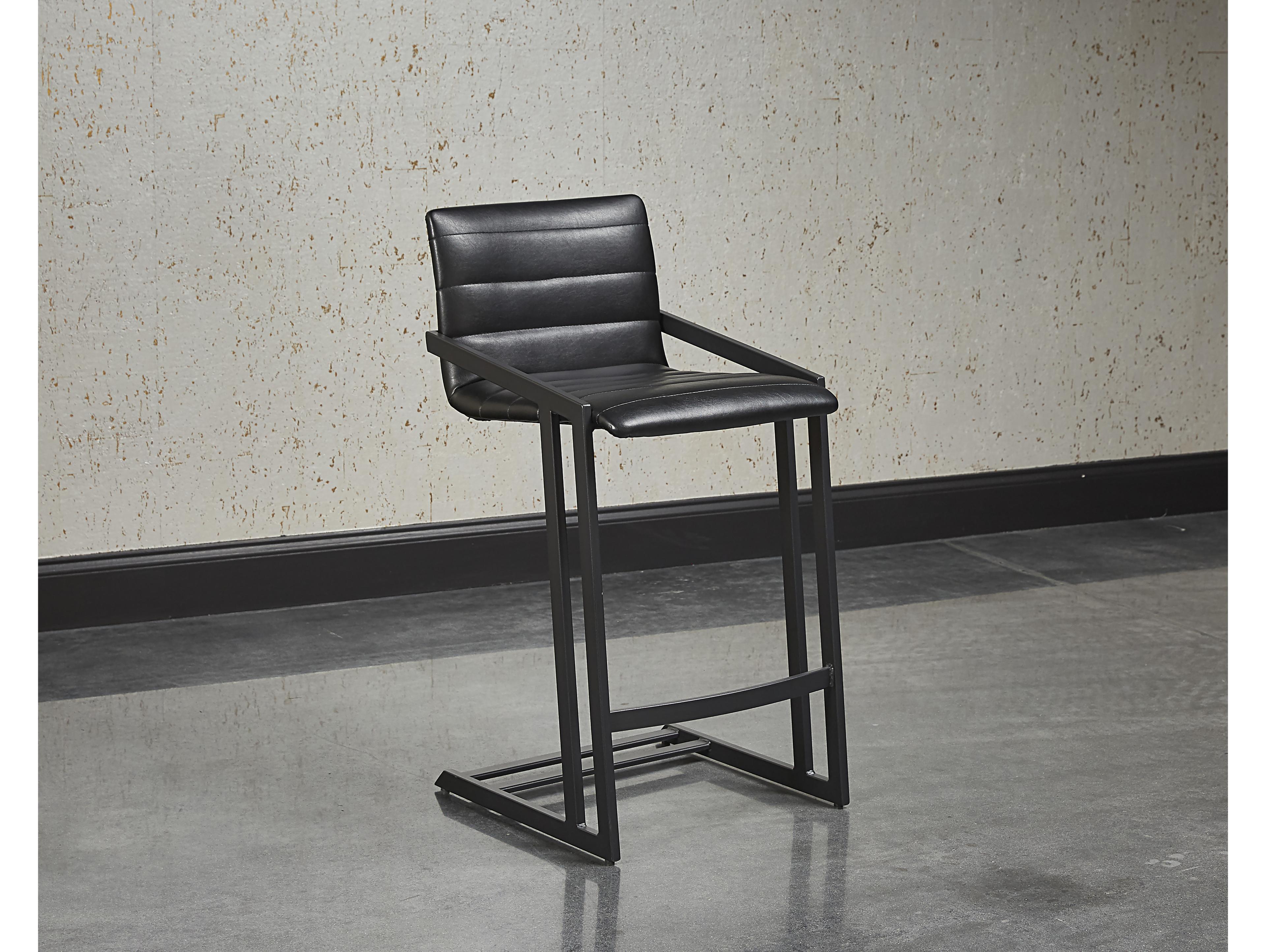 Sunpan Urban Unity 17.5" Webber Counter Stool Cantina Black