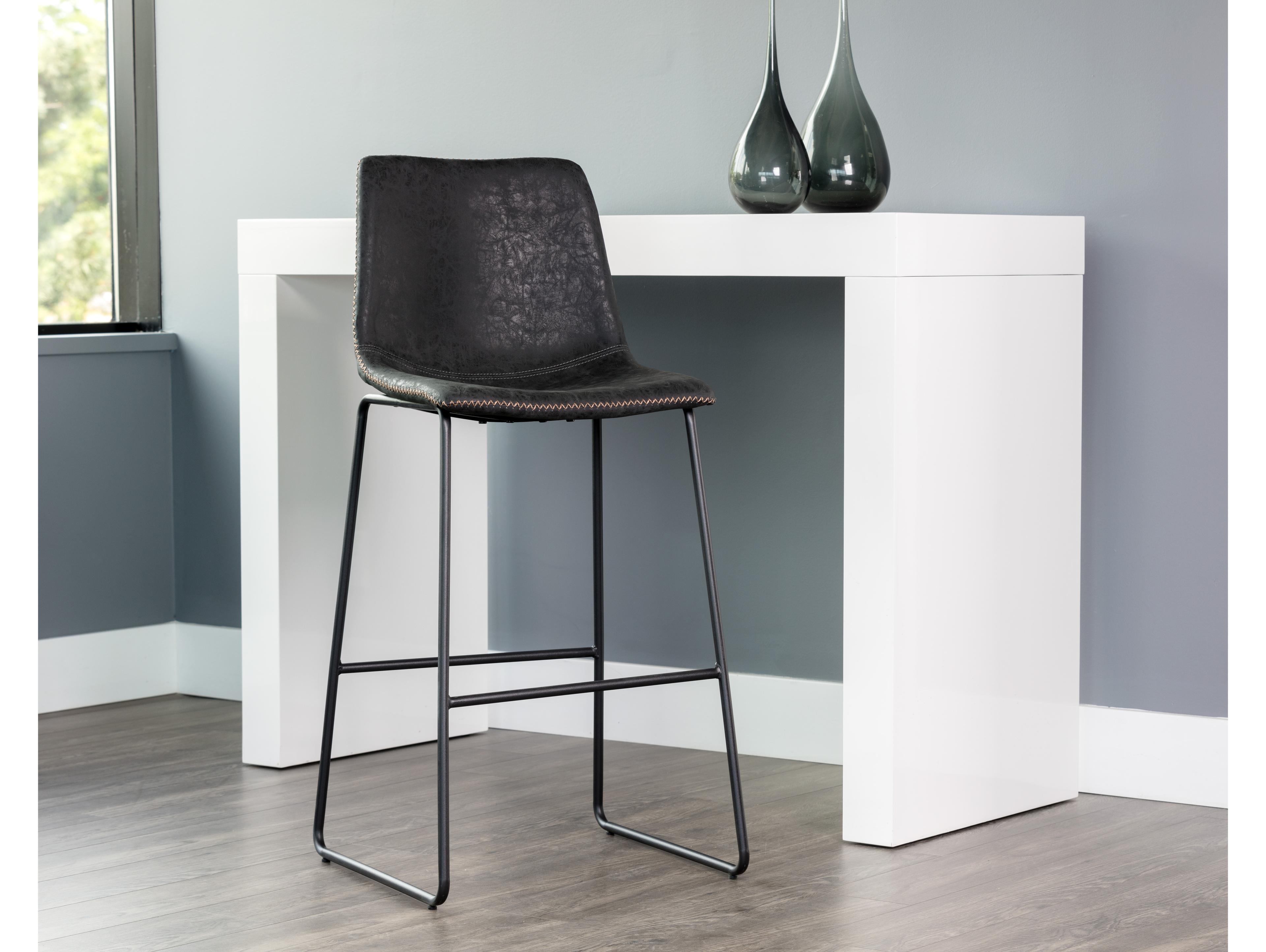 Sunpan Urban Unity 20.5" Cal Barstool Antique Black