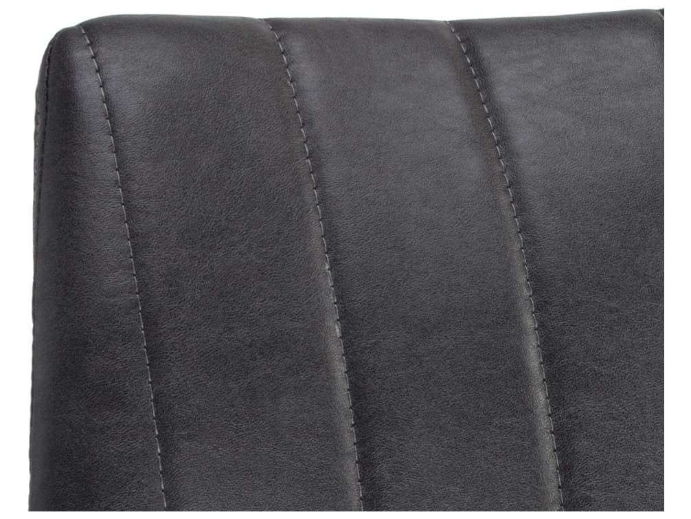 Sunpan Urban Unity Drew Dining Chair Black Bravo Portabella