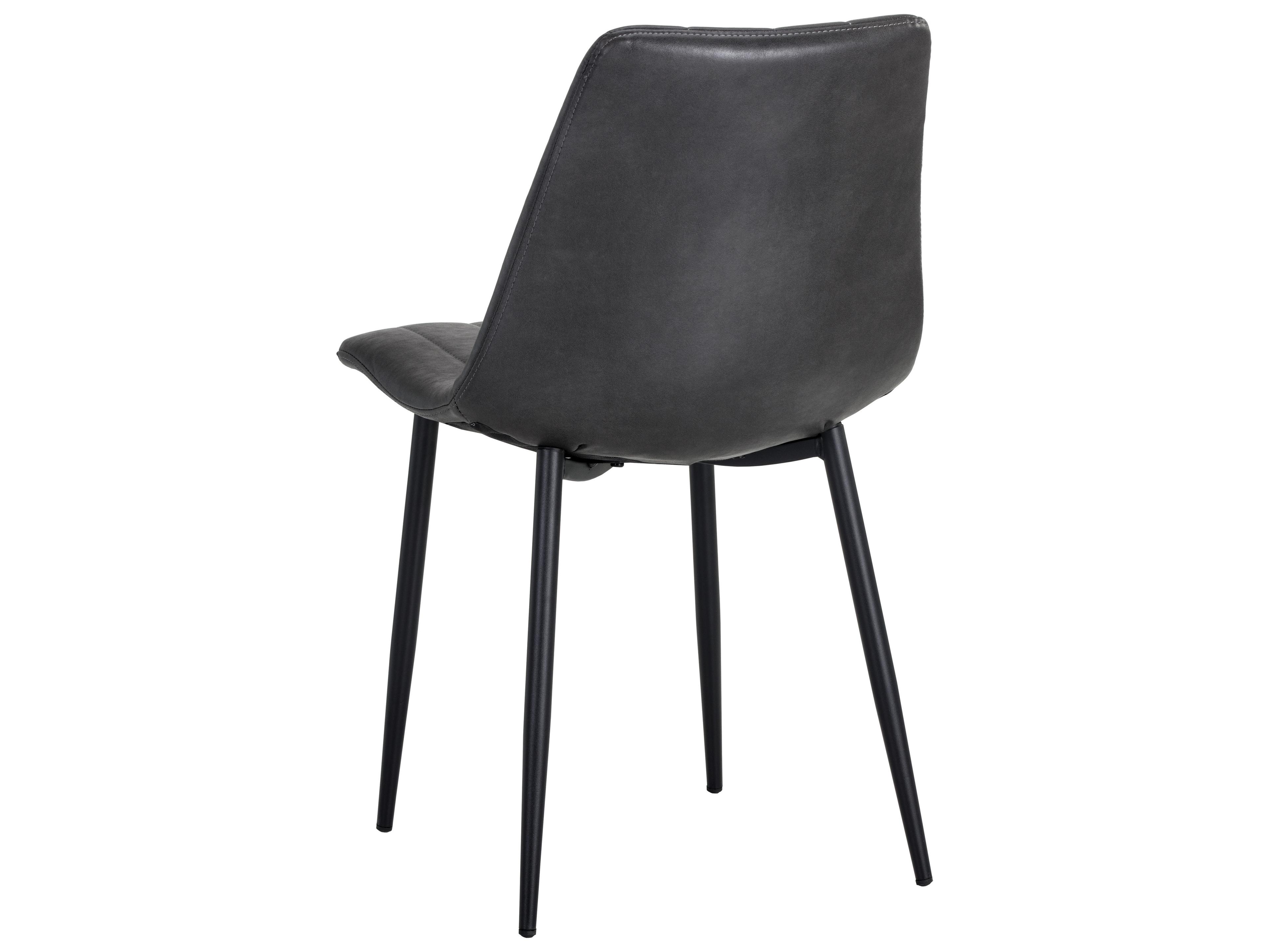 Sunpan Urban Unity Drew Dining Chair Black Bravo Portabella