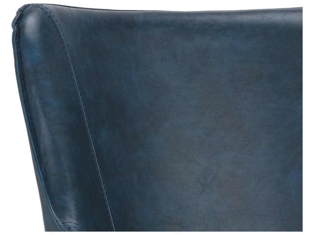 Sunpan Irongate Franklin Blue Arm Dining Chair