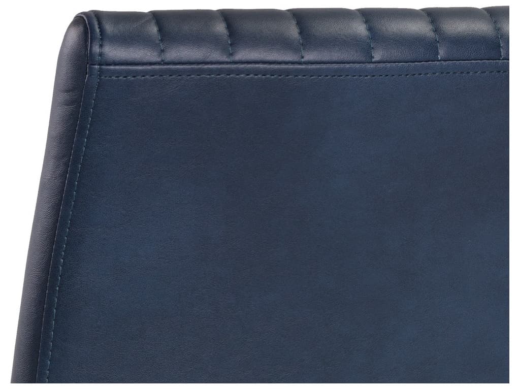 Sunpan Ikon Homer Blue Arm Dining Chair