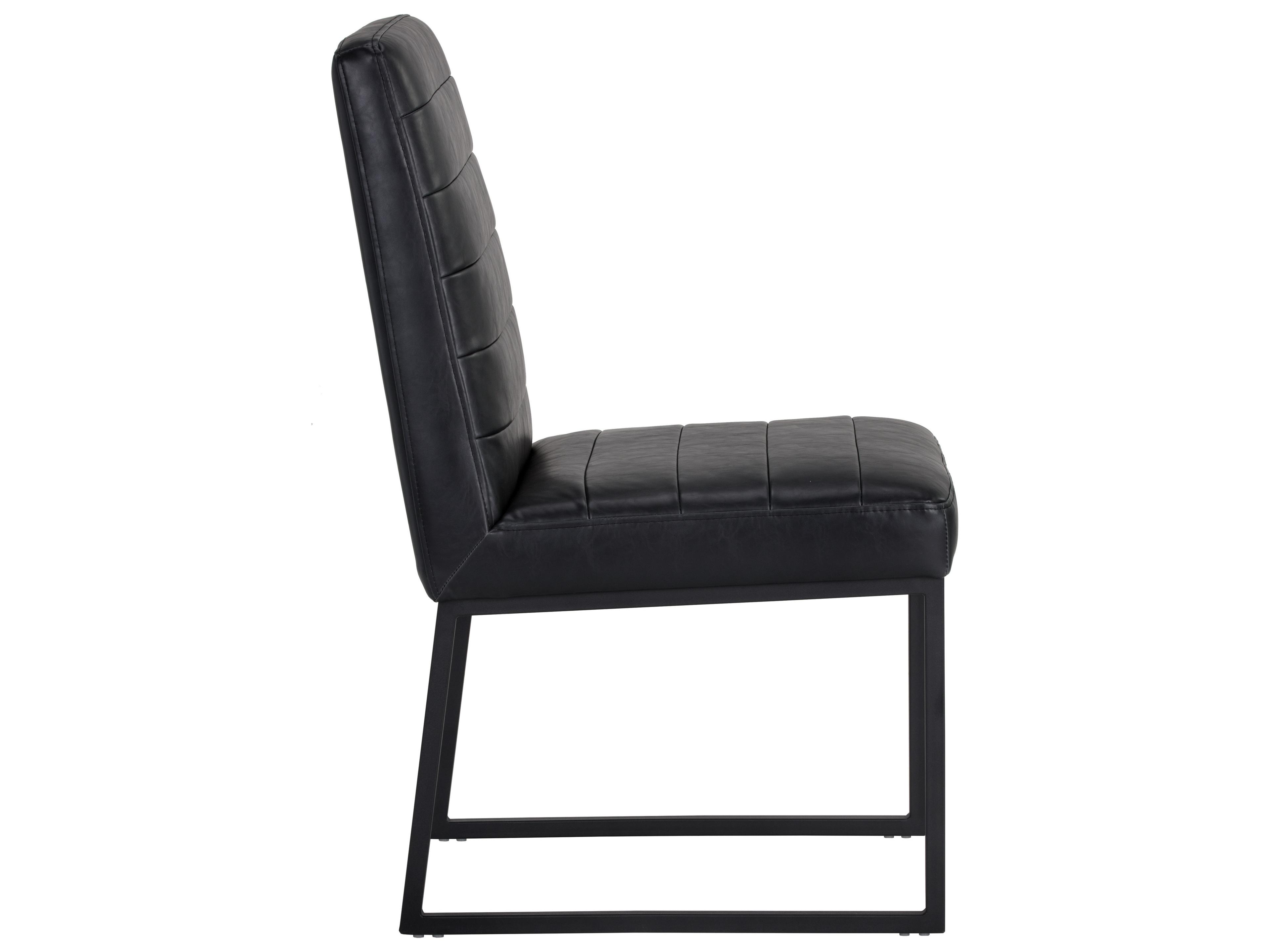 Sunpan 5west Spyros Dining Chair Coal Black