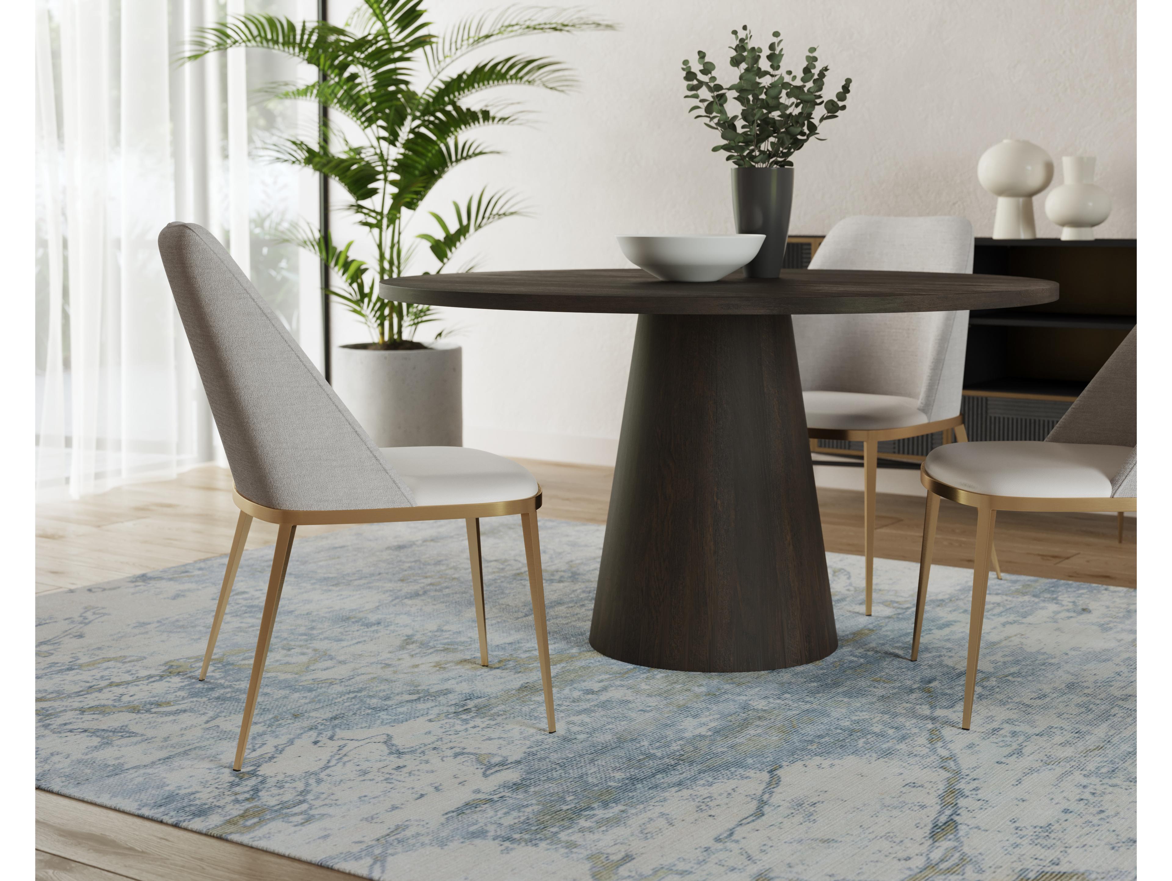 Sunpan Ikon Dover Dining Chair Napa Stone / Polo Club Stone