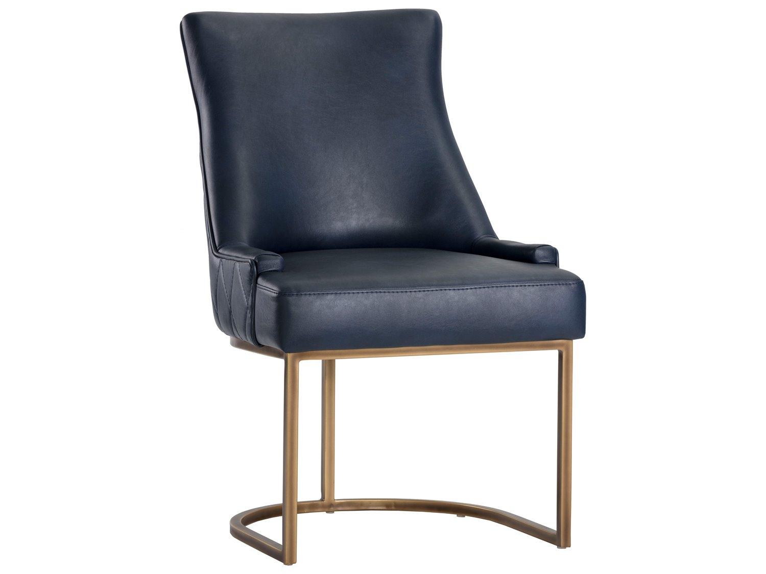 Sunpan Irongate Florence Dining Chair Bravo Admiral