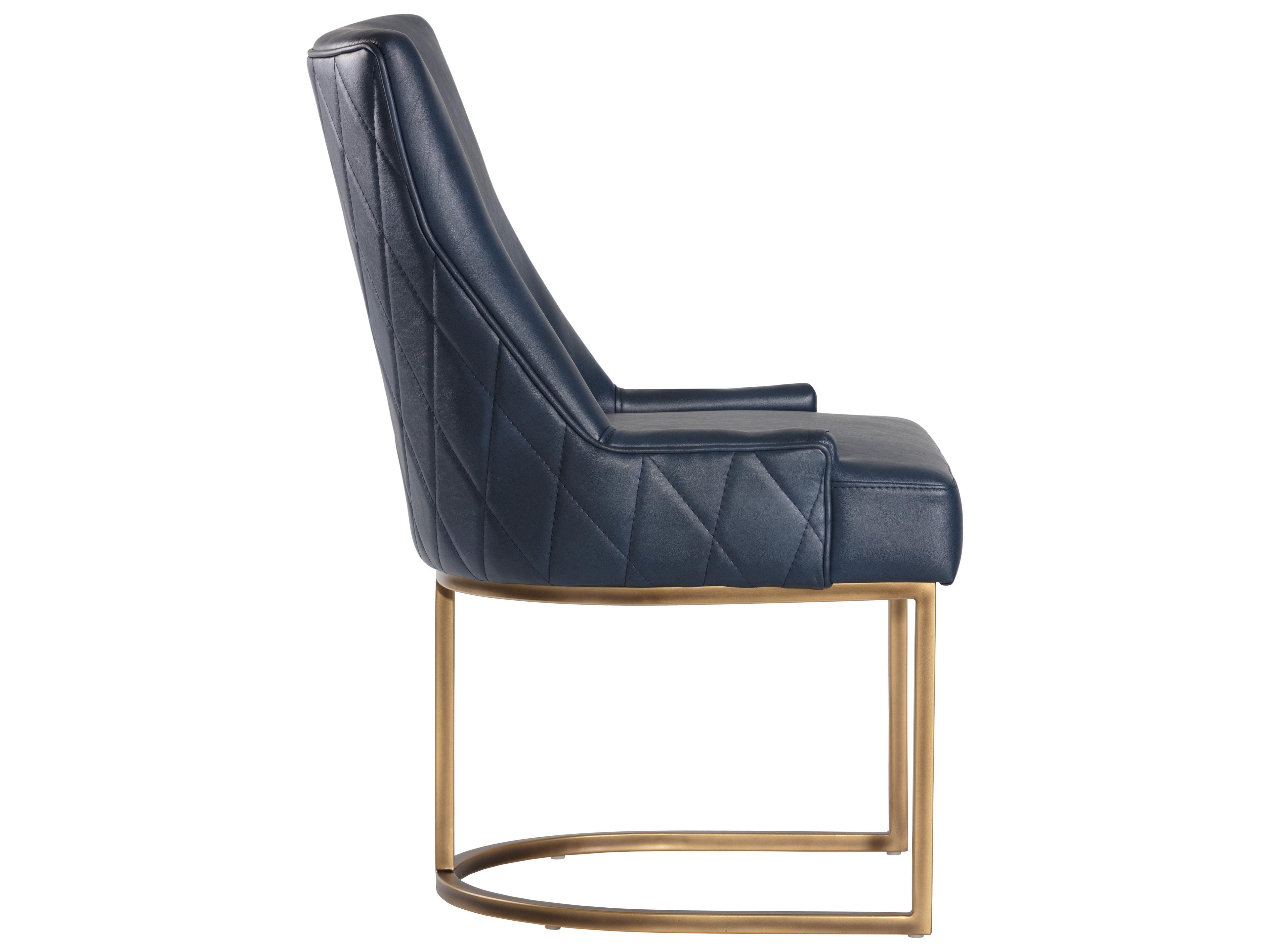 Sunpan Irongate Florence Dining Chair Bravo Admiral