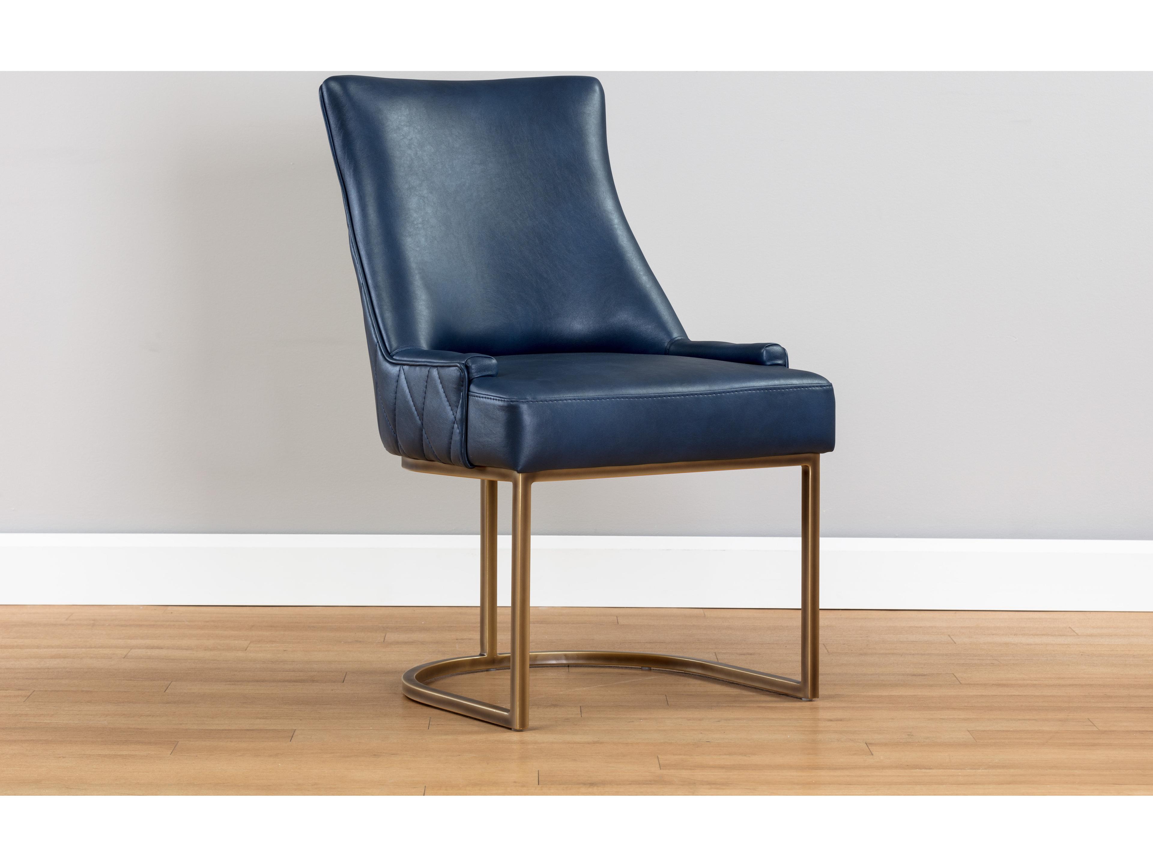 Sunpan Irongate Florence Dining Chair Bravo Admiral