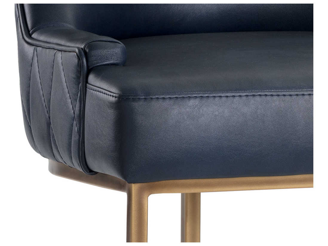 Sunpan Irongate Florence Dining Chair Bravo Admiral