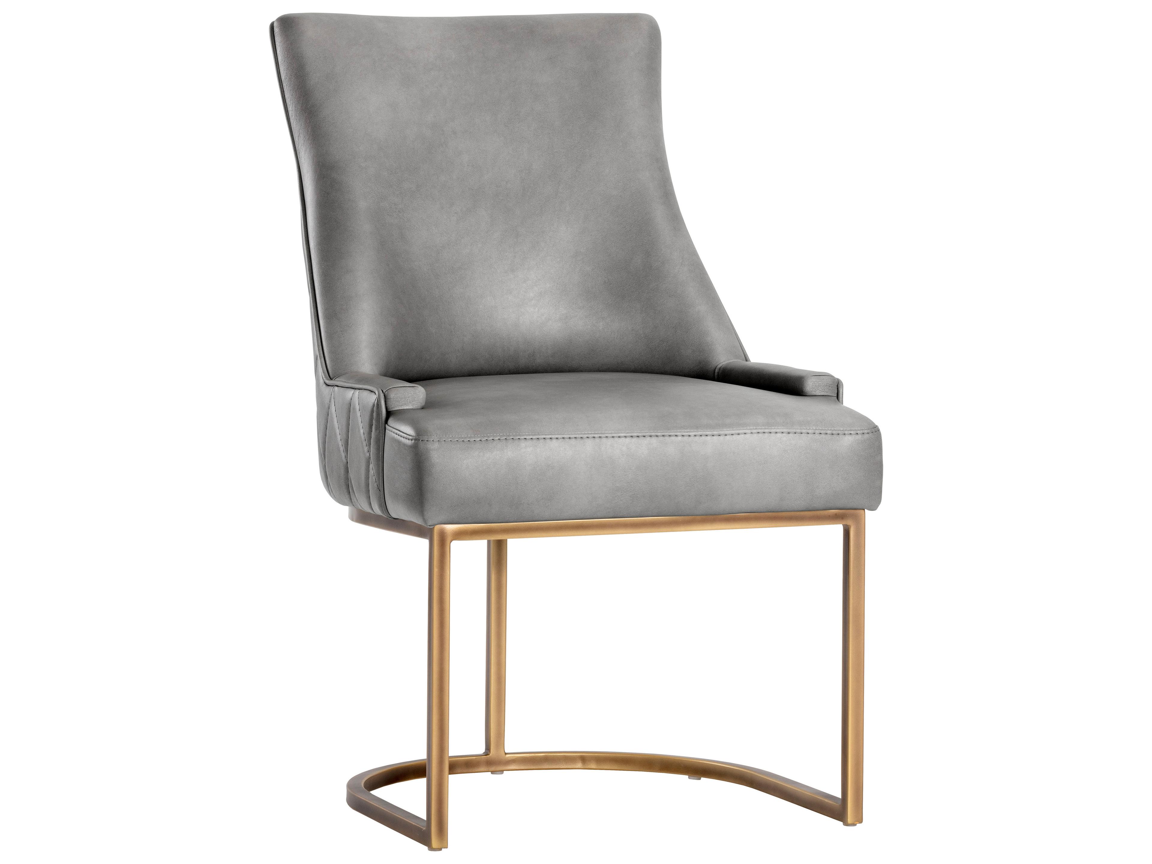 Sunpan Irongate Florence Dining Chair Bravo Metal