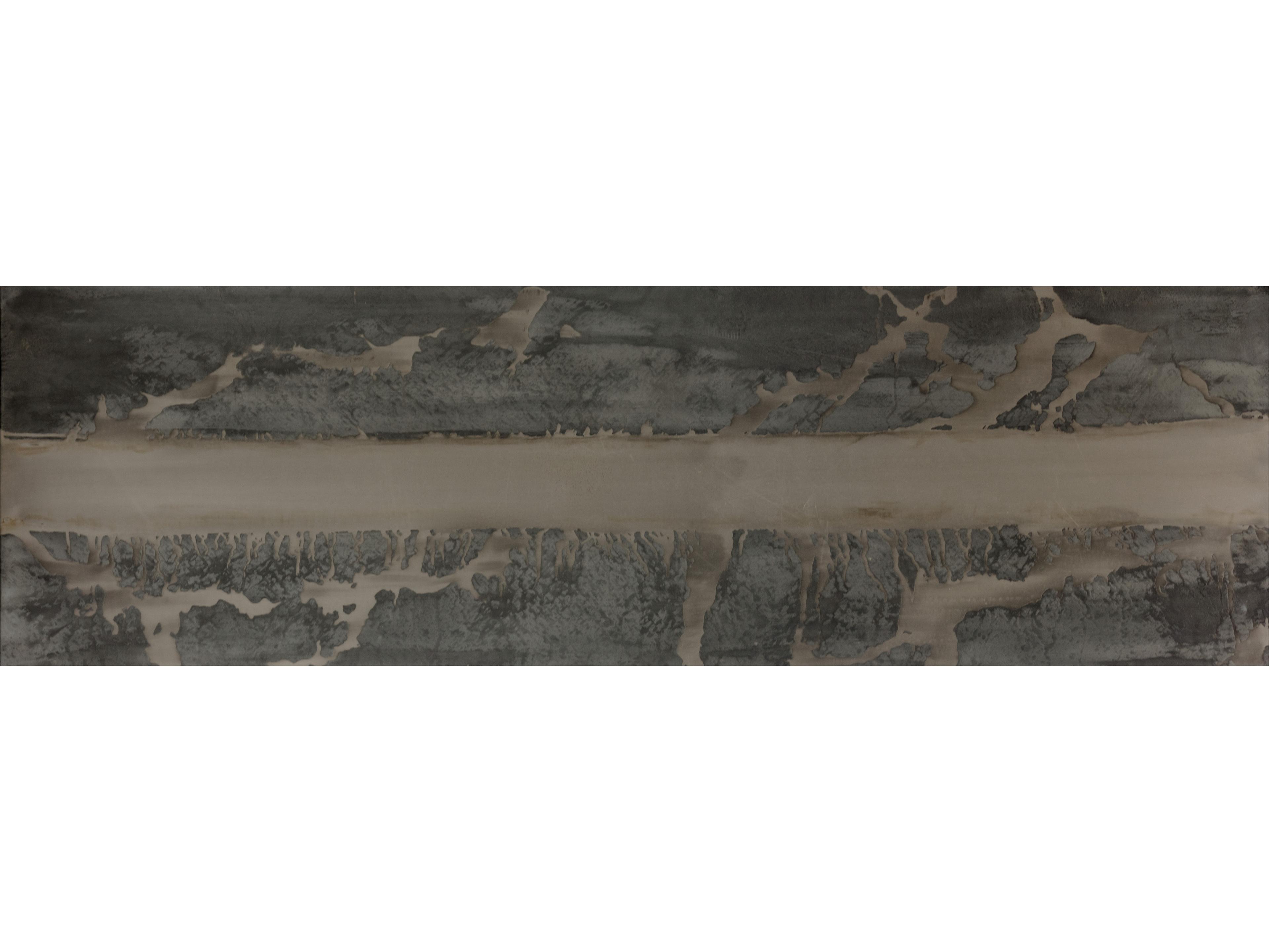 Sunpan Toreno Rectangular Marble Black Antique Brass Console Table