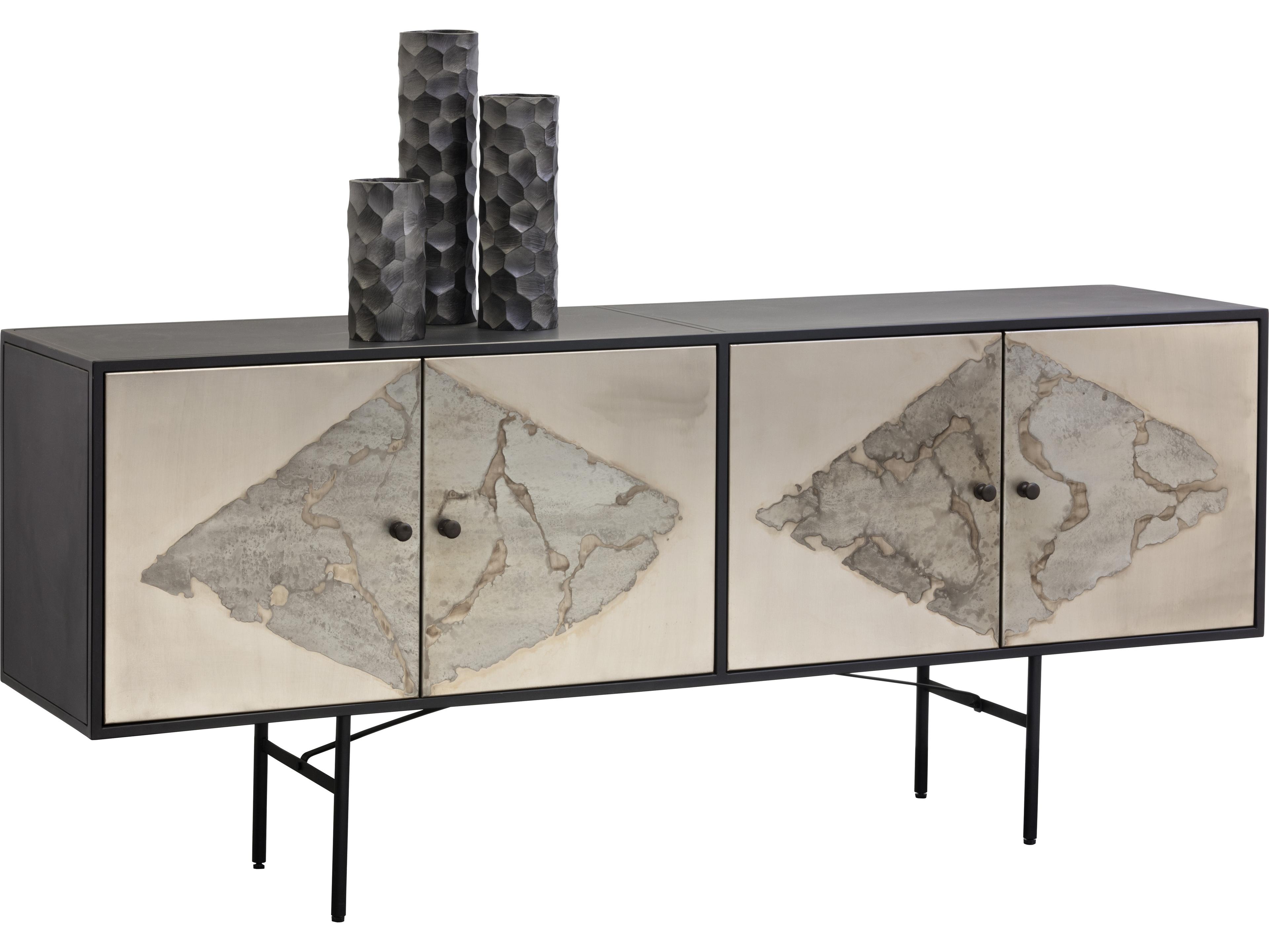 Sunpan Arlington Large 72" Black Sideboard