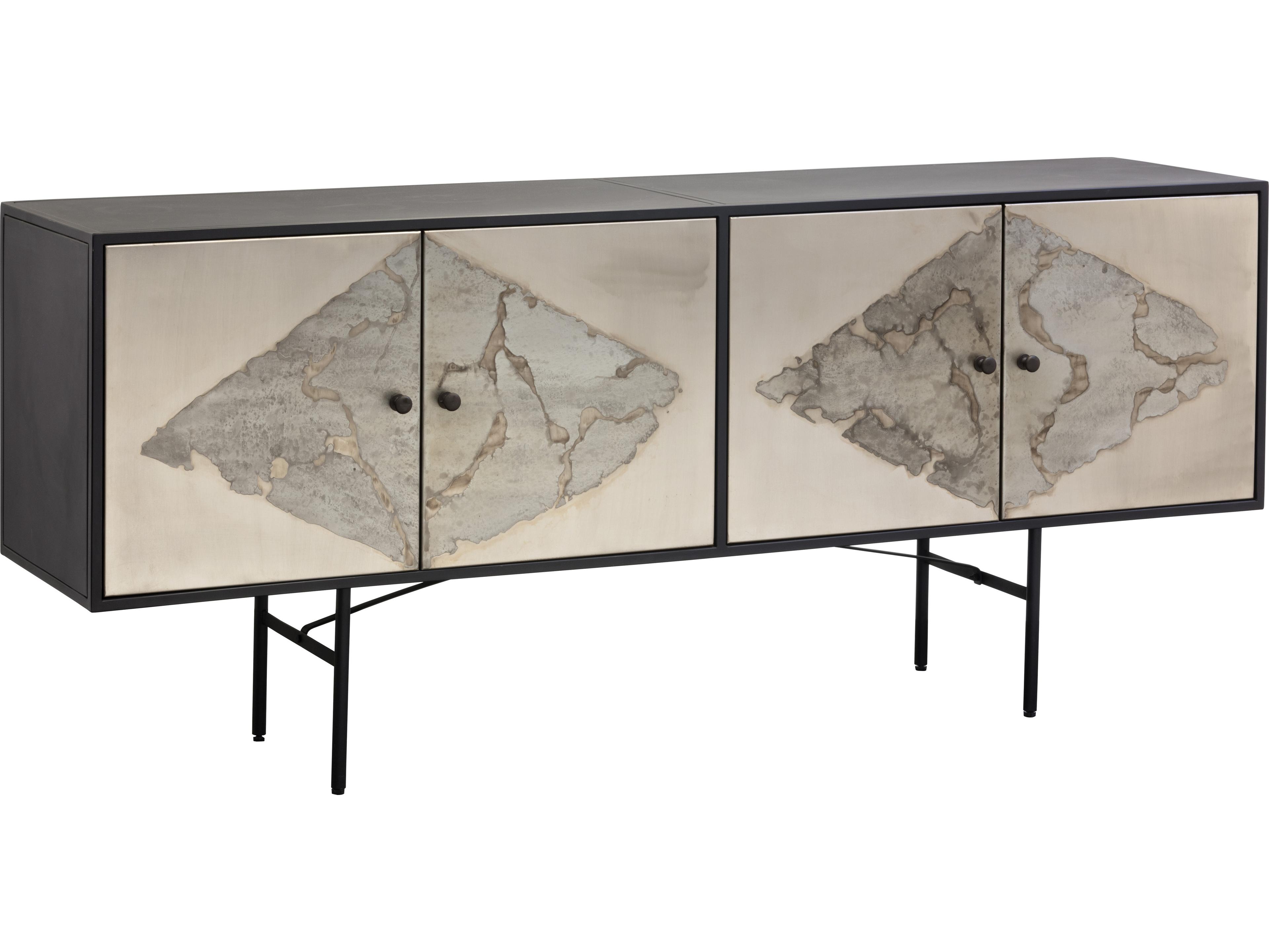 Sunpan Arlington Large 72" Black Sideboard