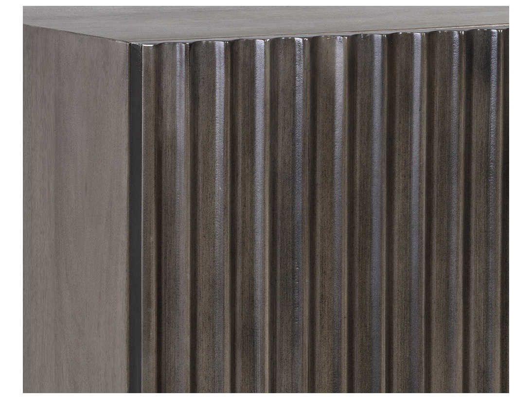 Sunpan Carlin 48" Mango Wood Grey Antique Brass Sideboard