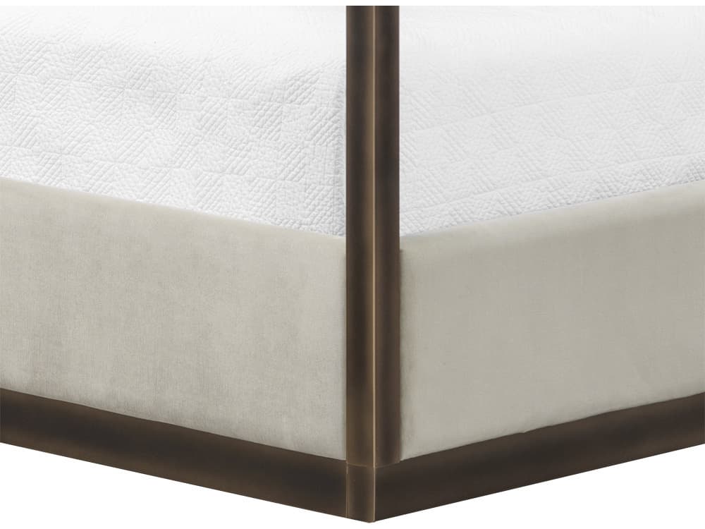Sunpan Irongate Casette Bed King Piccolo Prosecco
