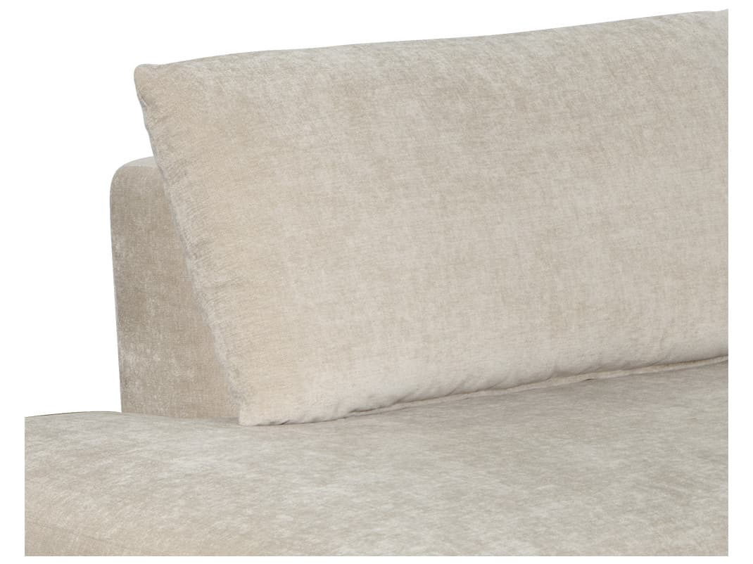 Sunpan Tecoma Upholstered Sectional Sofa with RAF Chaise