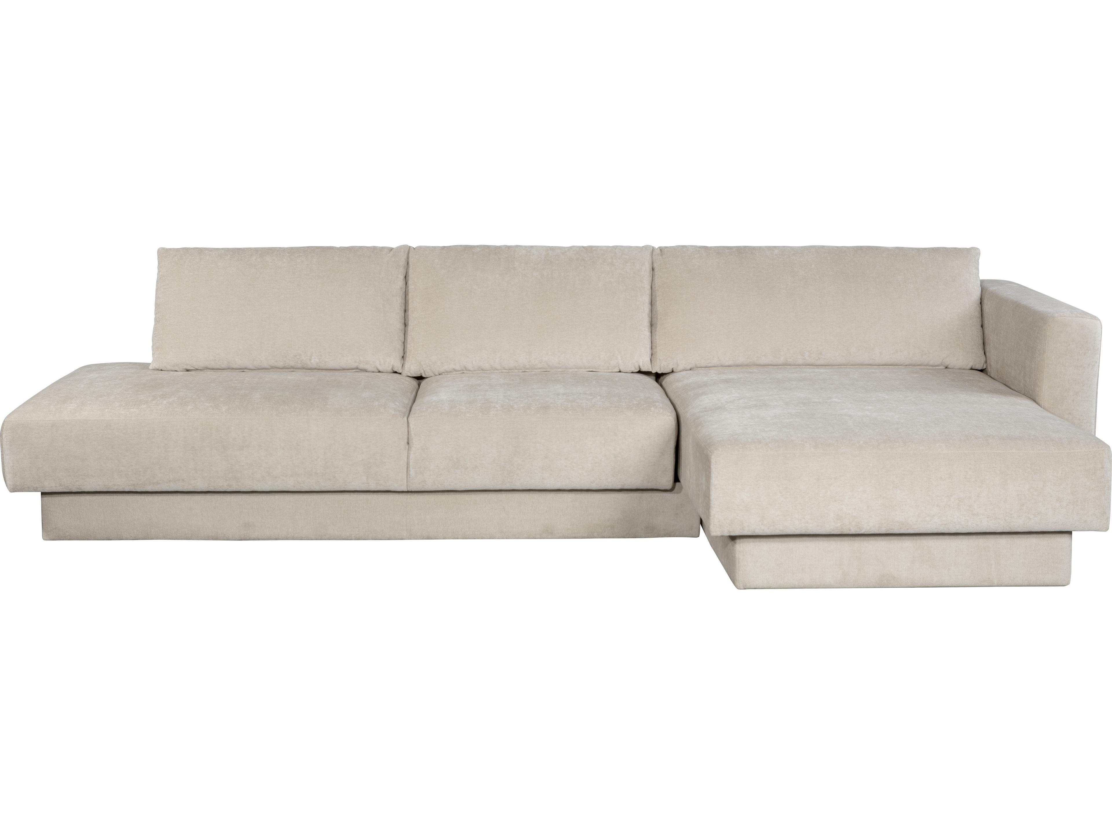Sunpan Tecoma Upholstered Sectional Sofa with RAF Chaise