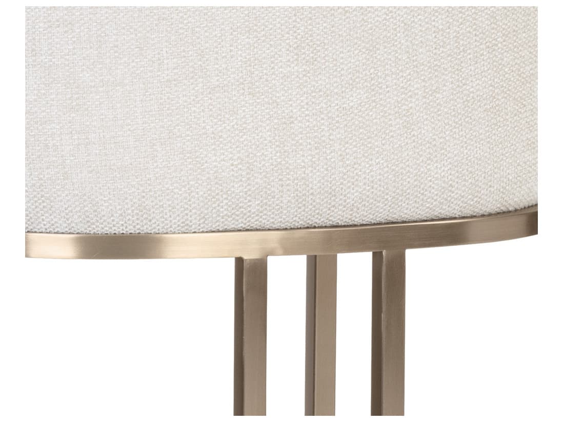 Sunpan Rayla Belfast Oatmeal Upholstered Bar Stool