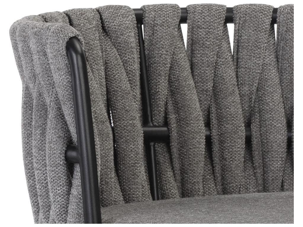 Sunpan Sarai Grey Upholstered Bar Stool