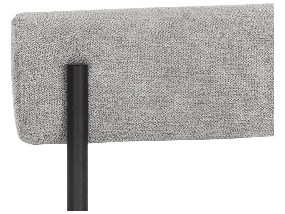 Sunpan Seneca Polo Club Stone Upholstered Side Dining Chair