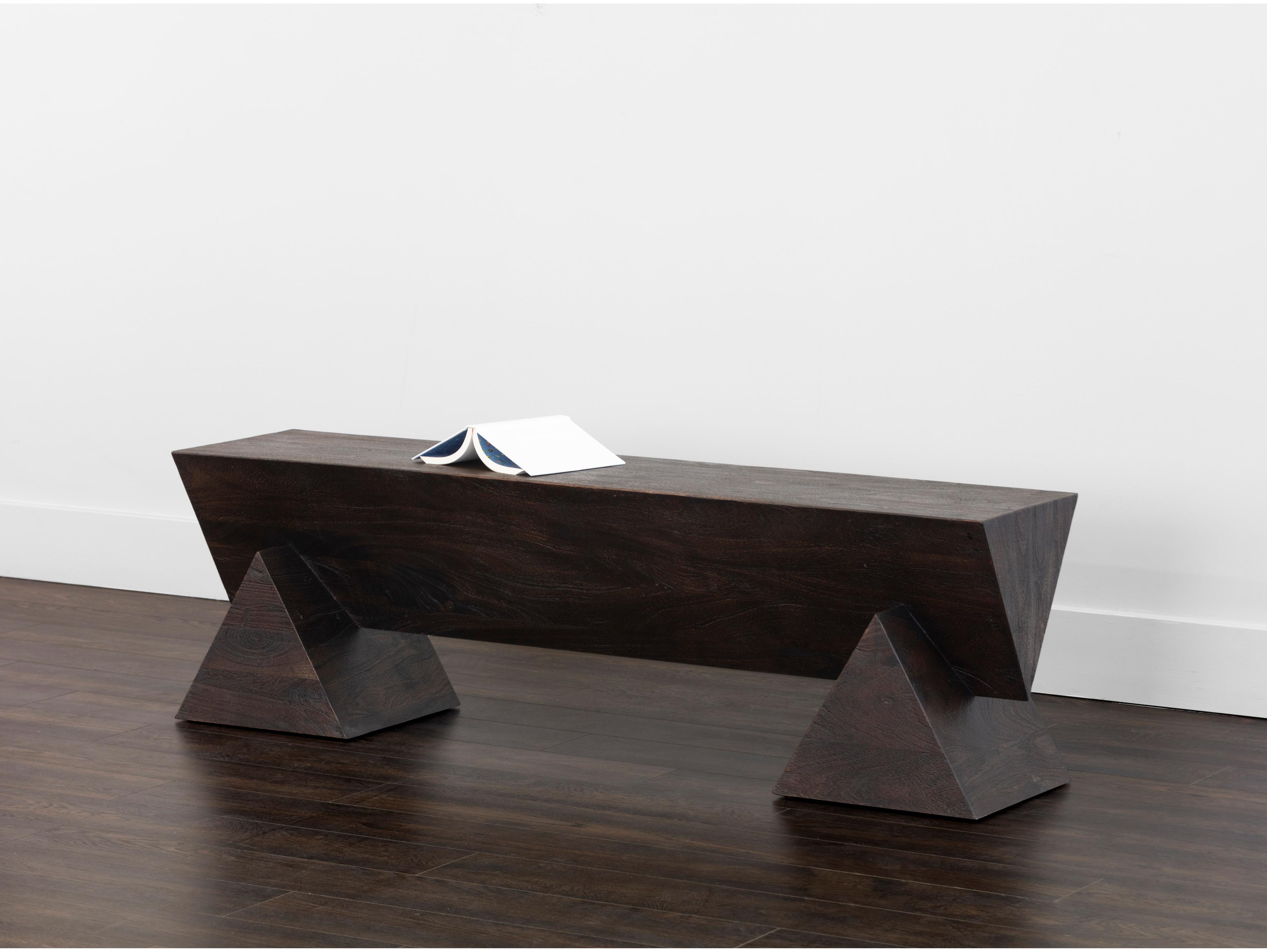 Sunpan Brown Accent Bench