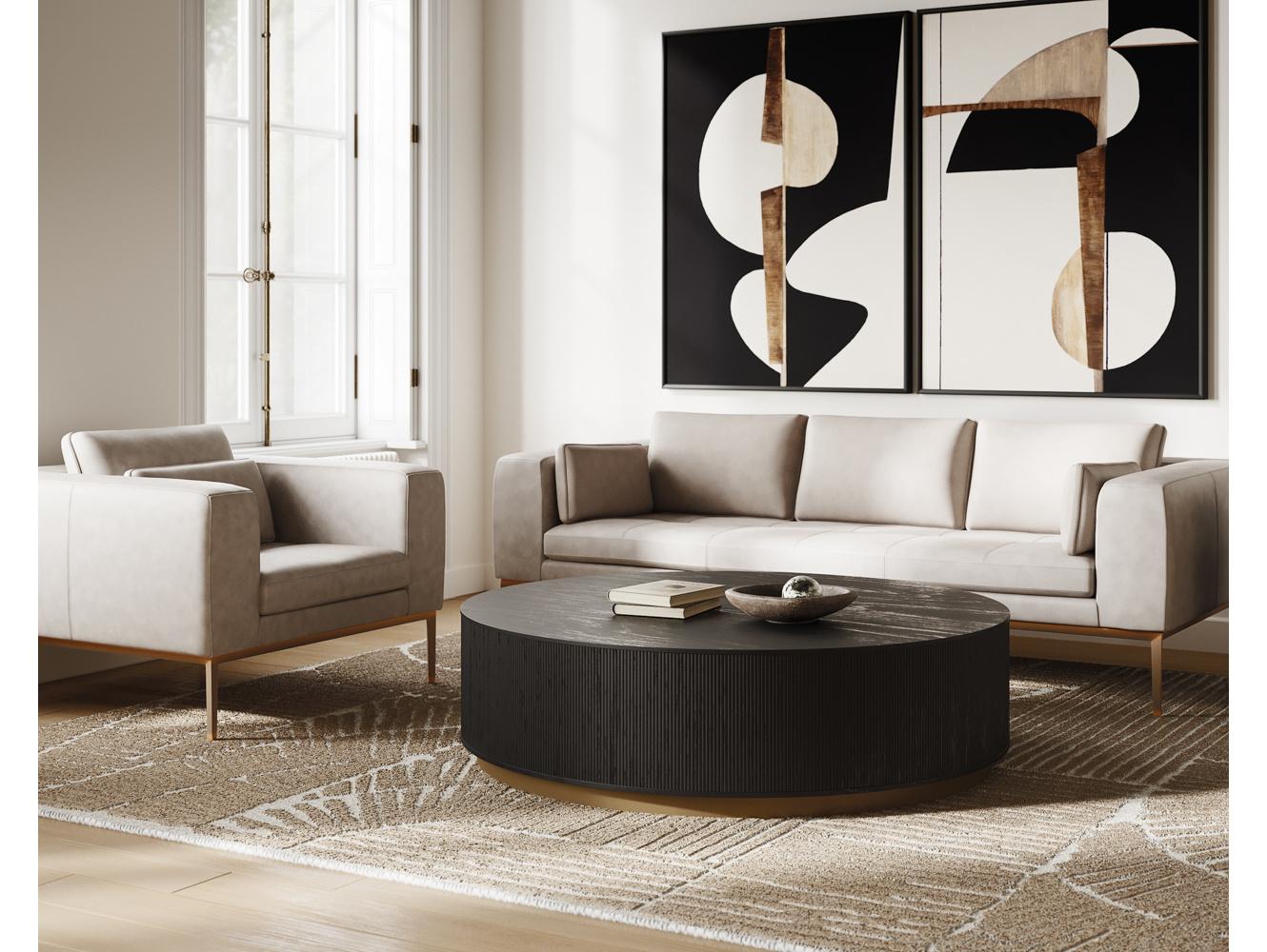 Sunpan Cormac Square Wood Brushed End Table