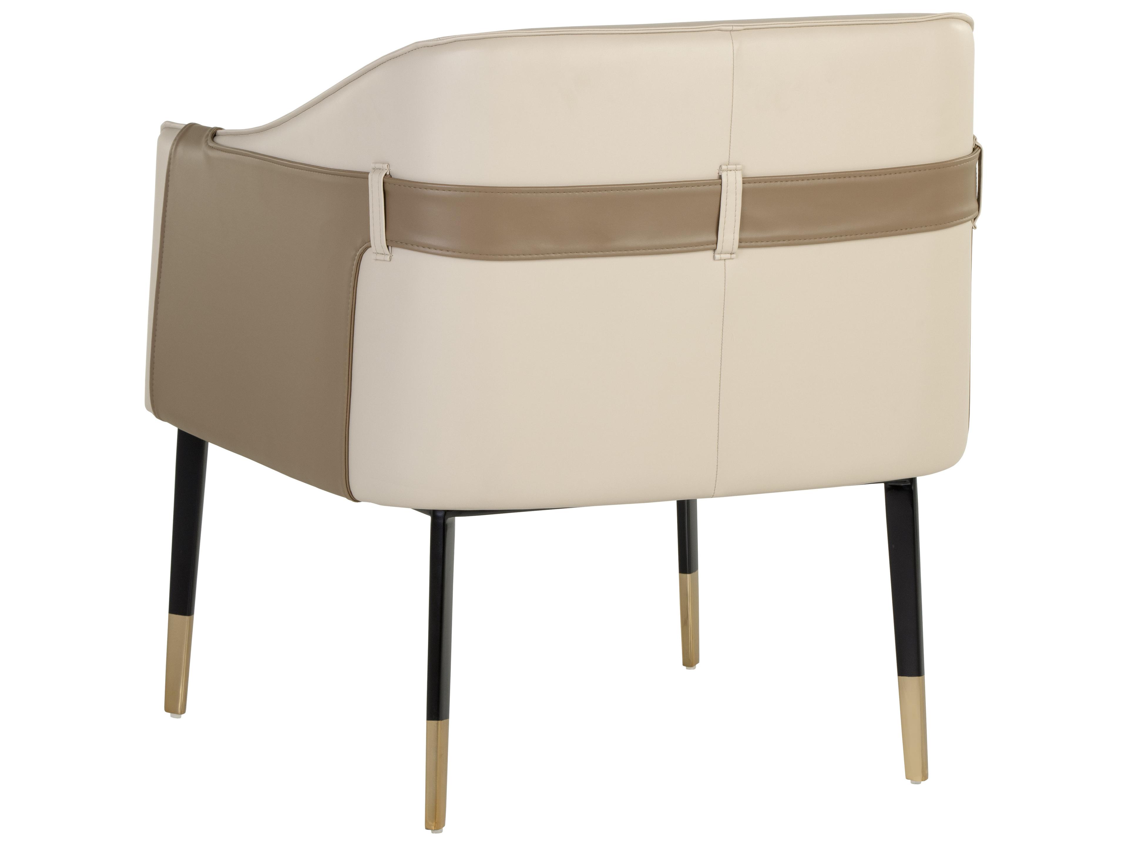 Sunpan Ikon Carter Beige Accent Chair