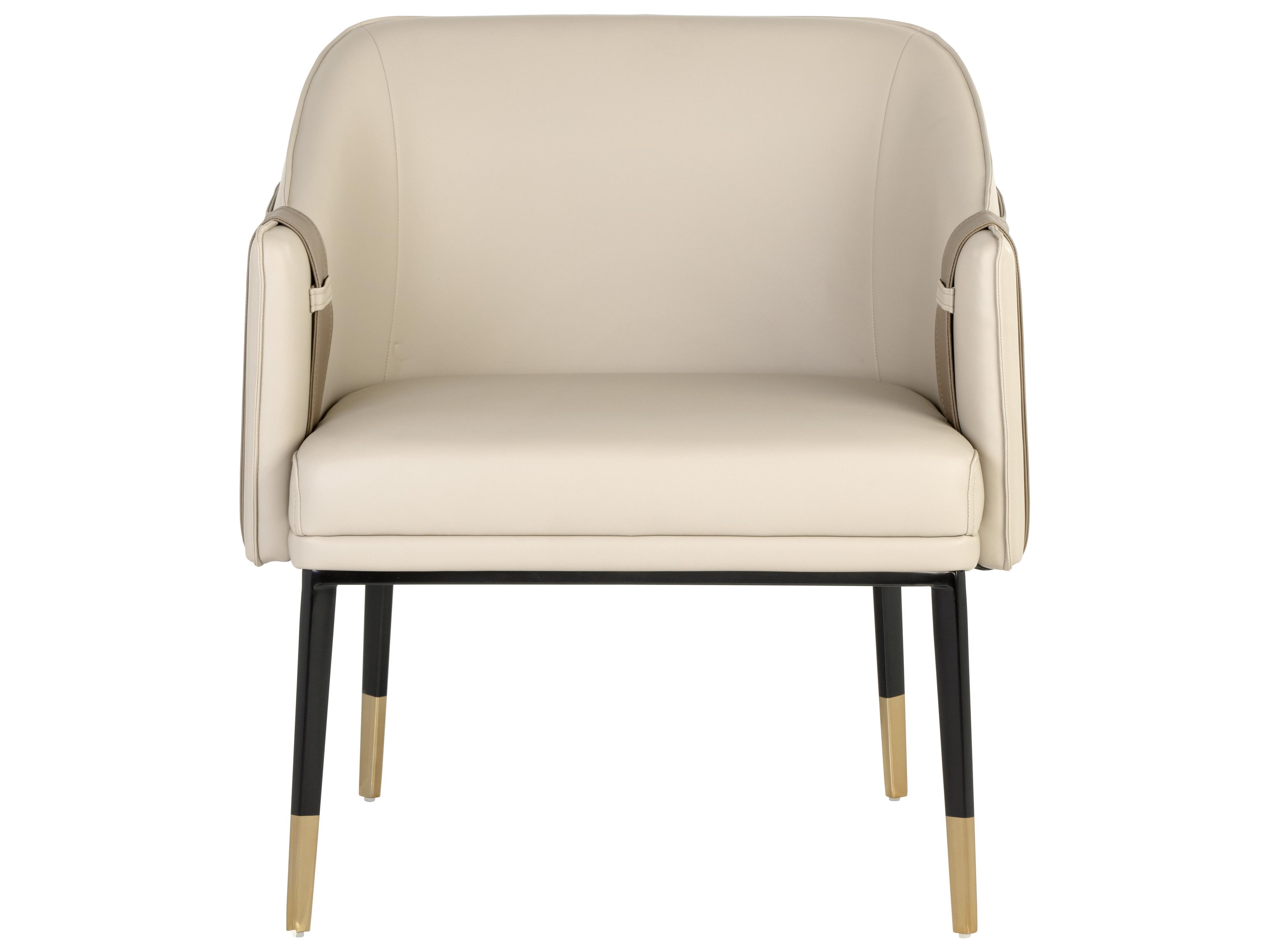 Sunpan Ikon Carter Beige Accent Chair