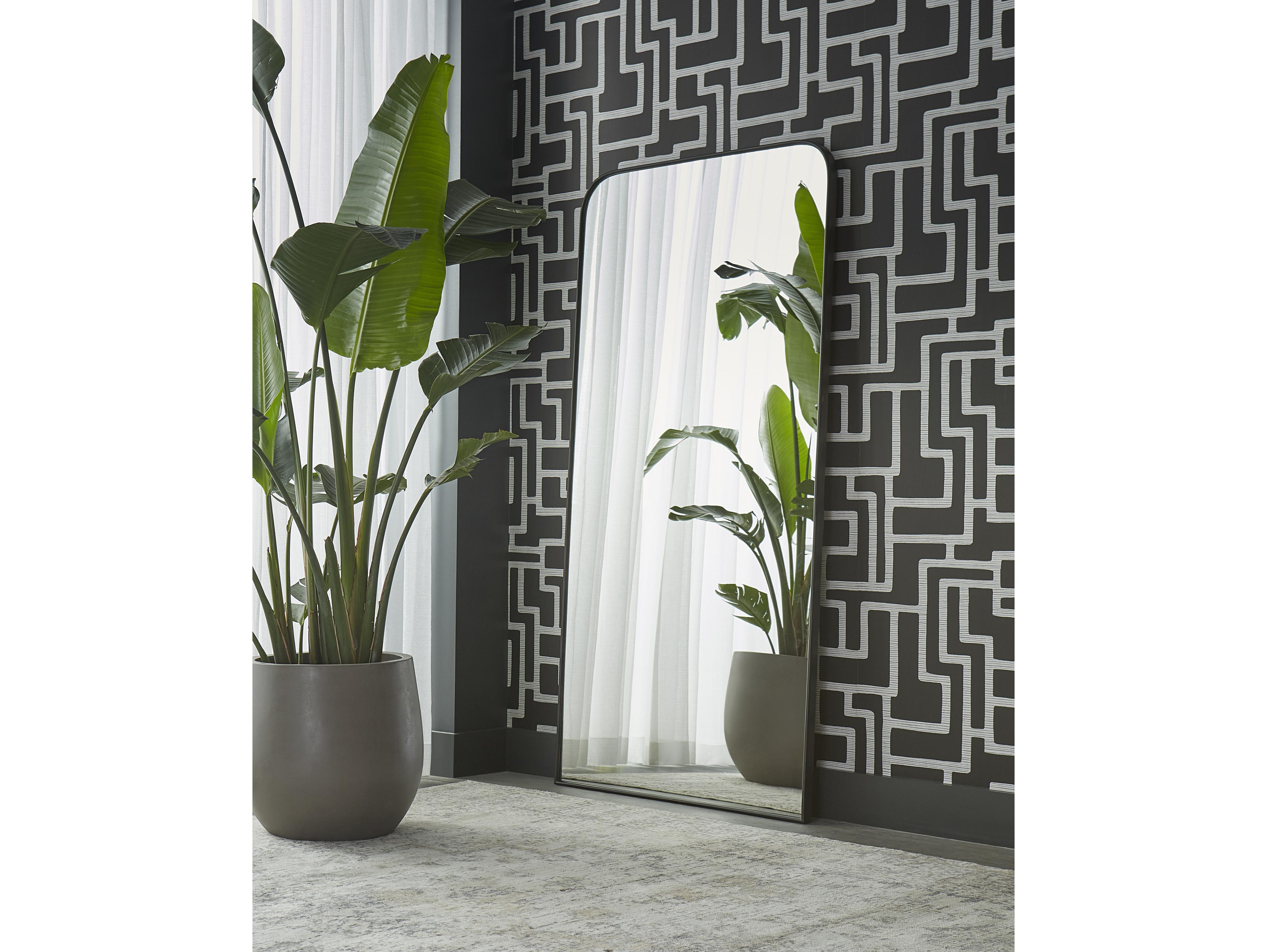 Sunpan Calabasas Rectangular Floor Mirror