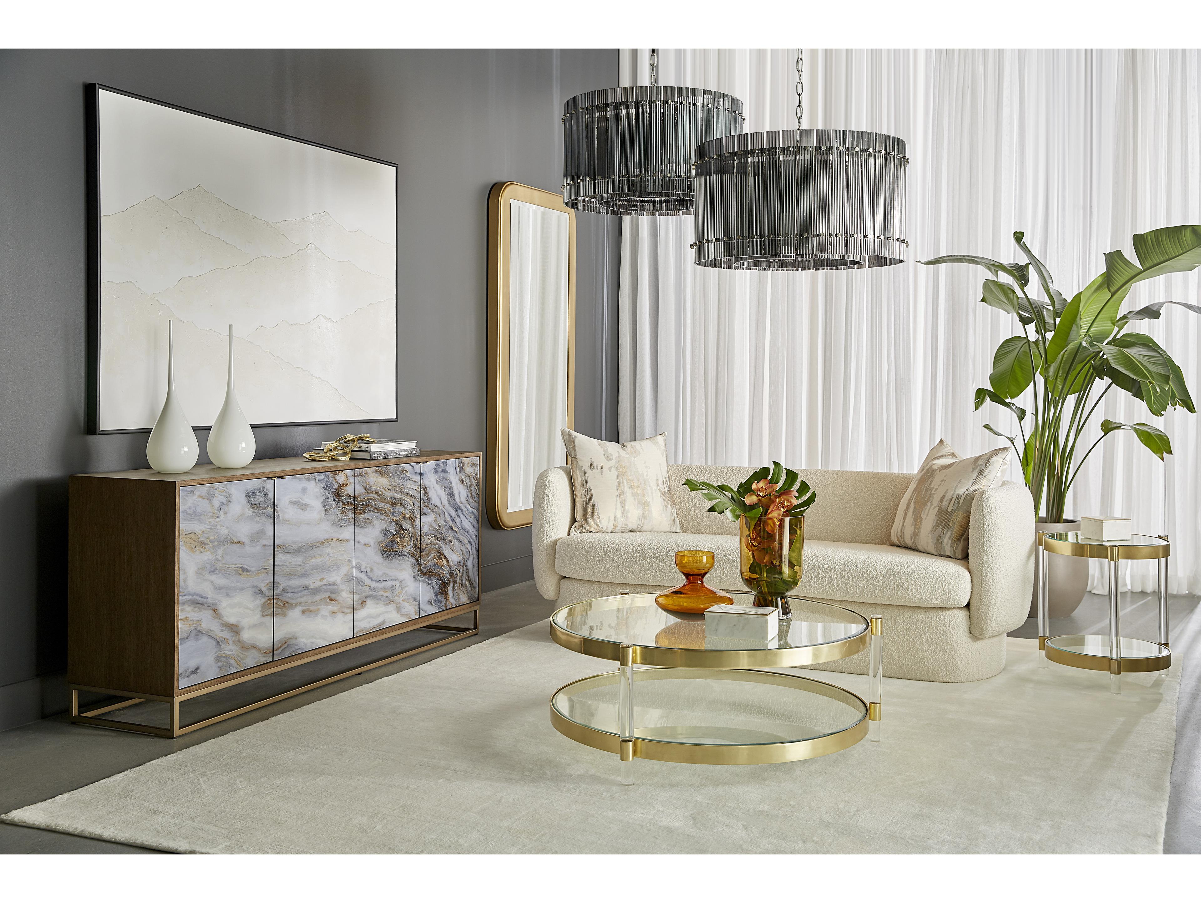 Sunpan Kore 12-Light Nickel Smoke Grey Drum Pendant