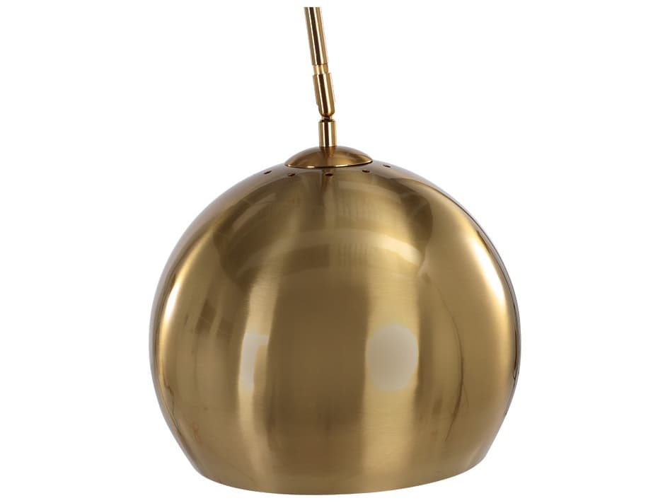 Sunpan Vern Brass Floor Lamp